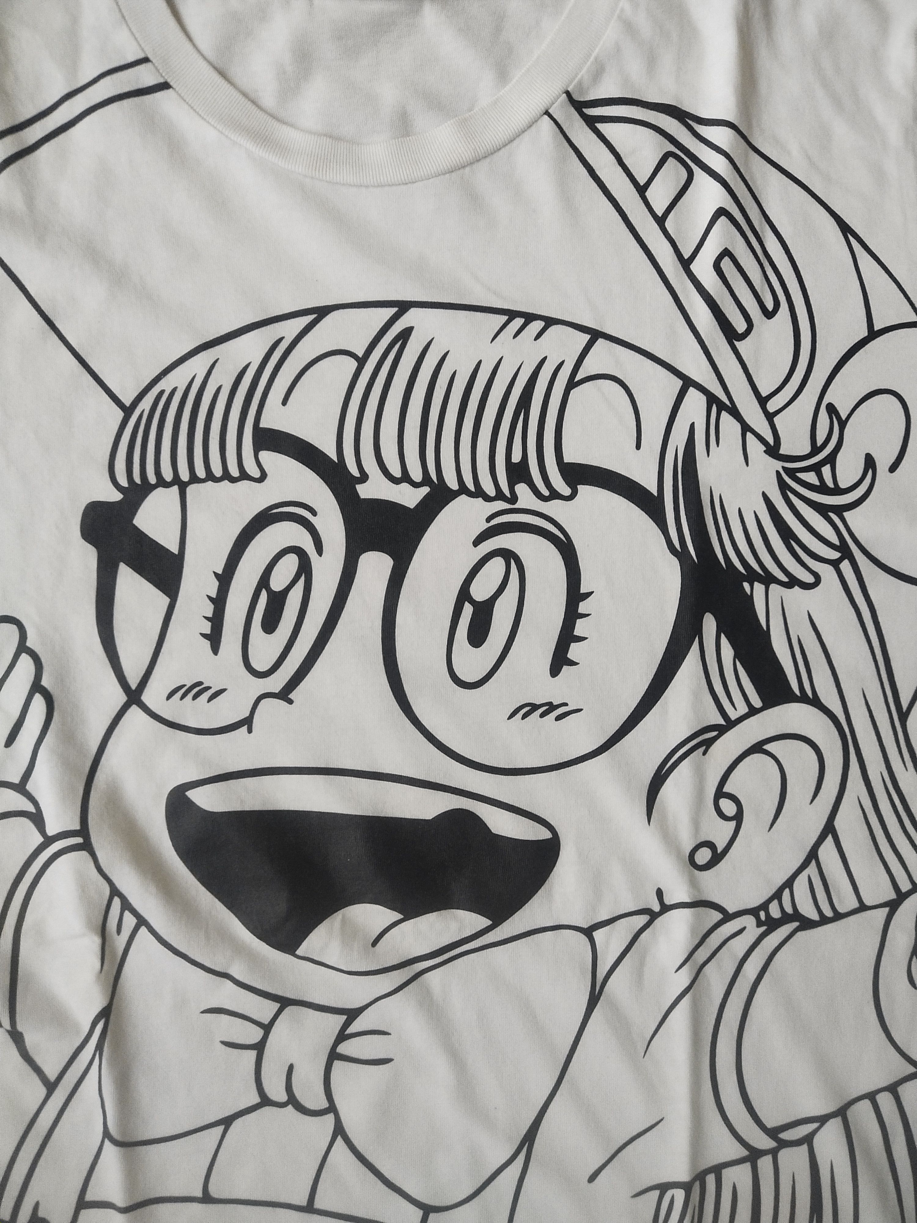 Anime Dr. Slump Arale DBZ AOP Mega Print White Anime Tee Size US M / EU 48-50 / 2 - 3 Thumbnail