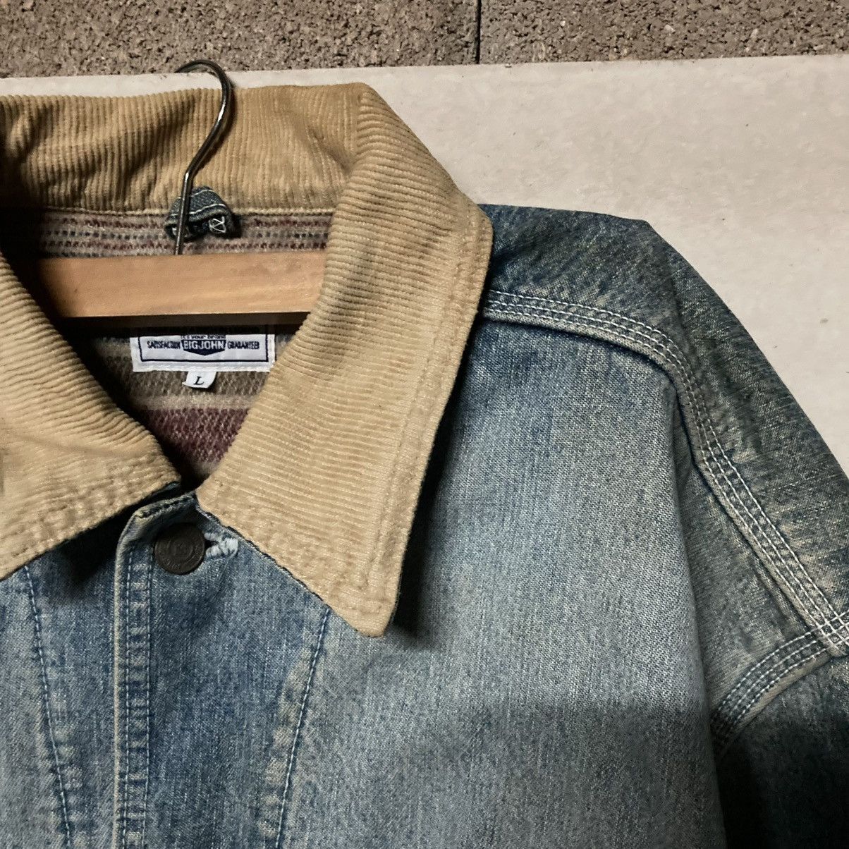 Designer × Japanese Brand × Vintage Big John Workwear Jacket Size US M / EU 48-50 / 2 - 8 Thumbnail