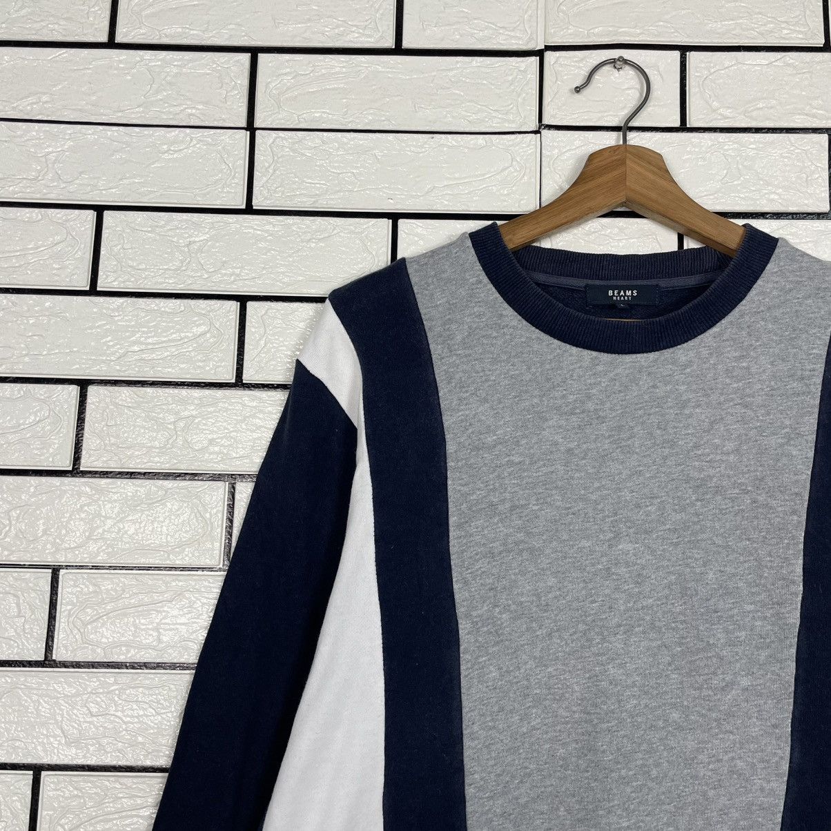 Beams Plus Beams Color Block Crewneck Sweatshirt Size US M / EU 48-50 / 2 - 6 Thumbnail