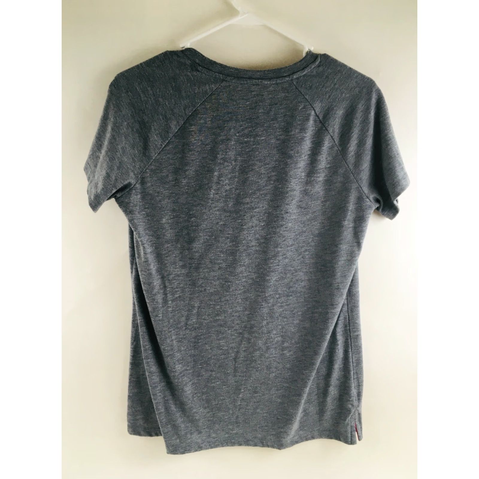 Vintage Zone Pro Shirt Women's M Coffee & Cardio Pullover Round Neck Short Sleeve Shirt Women's M Gray Regular Cotton? Polyester? Size M / US 6-8 / IT 42-44 - 2 Thumbnail