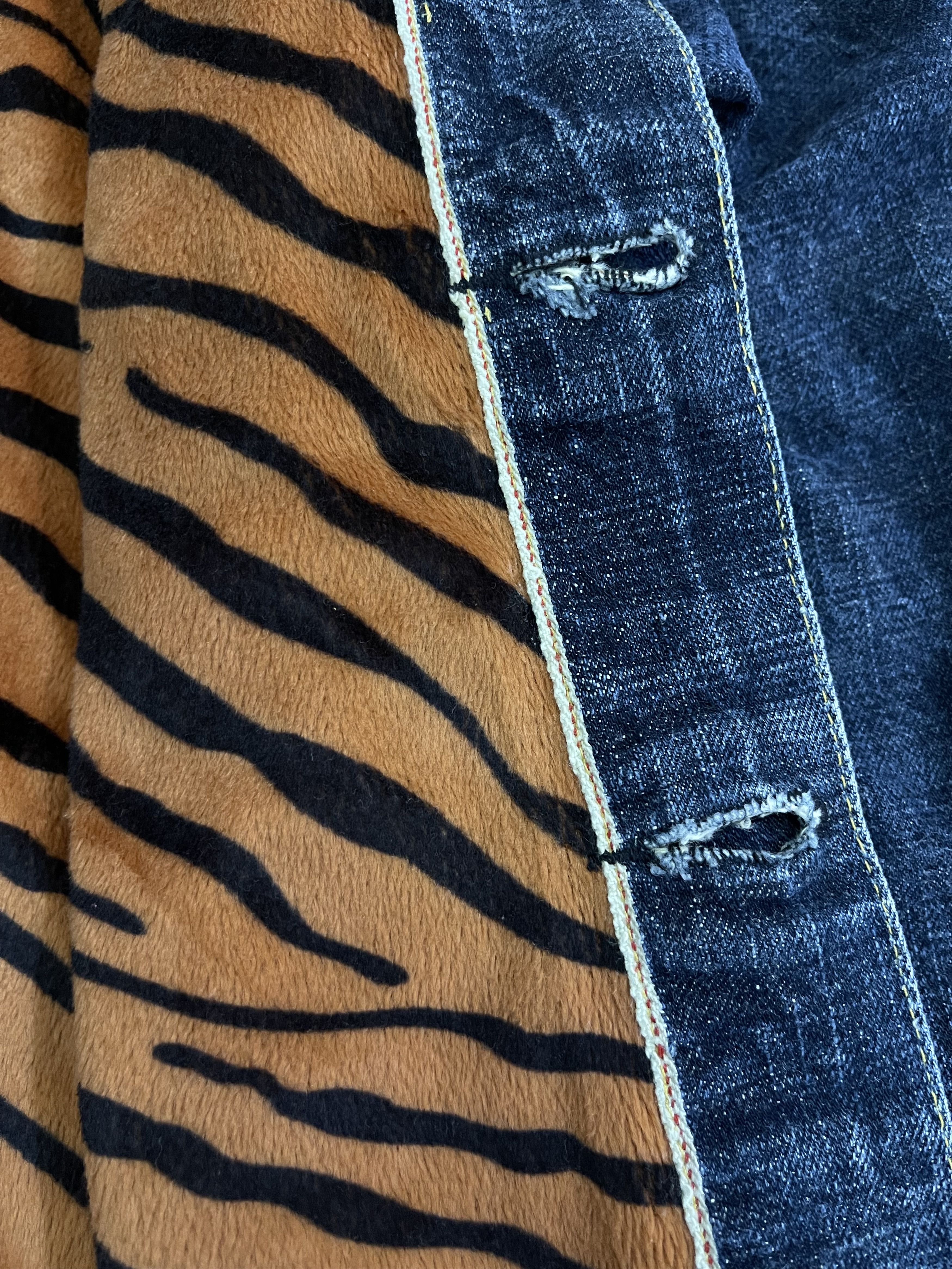 Beauty Beast × Evisu × Samurai Jeans Denim Jacket Evisu Paris Embroidery Wording Travis Scott Size US S / EU 44-46 / 1 - 9 Thumbnail