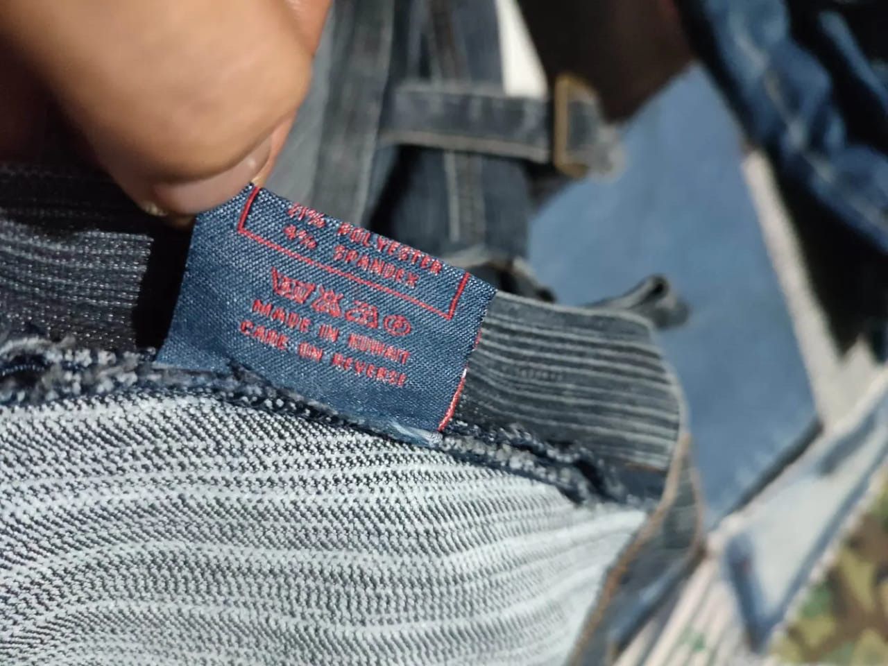 Other Apollo MultiStrap Design Cargo Flared Bondage Punk Jeans Size US 33 - 17 Thumbnail