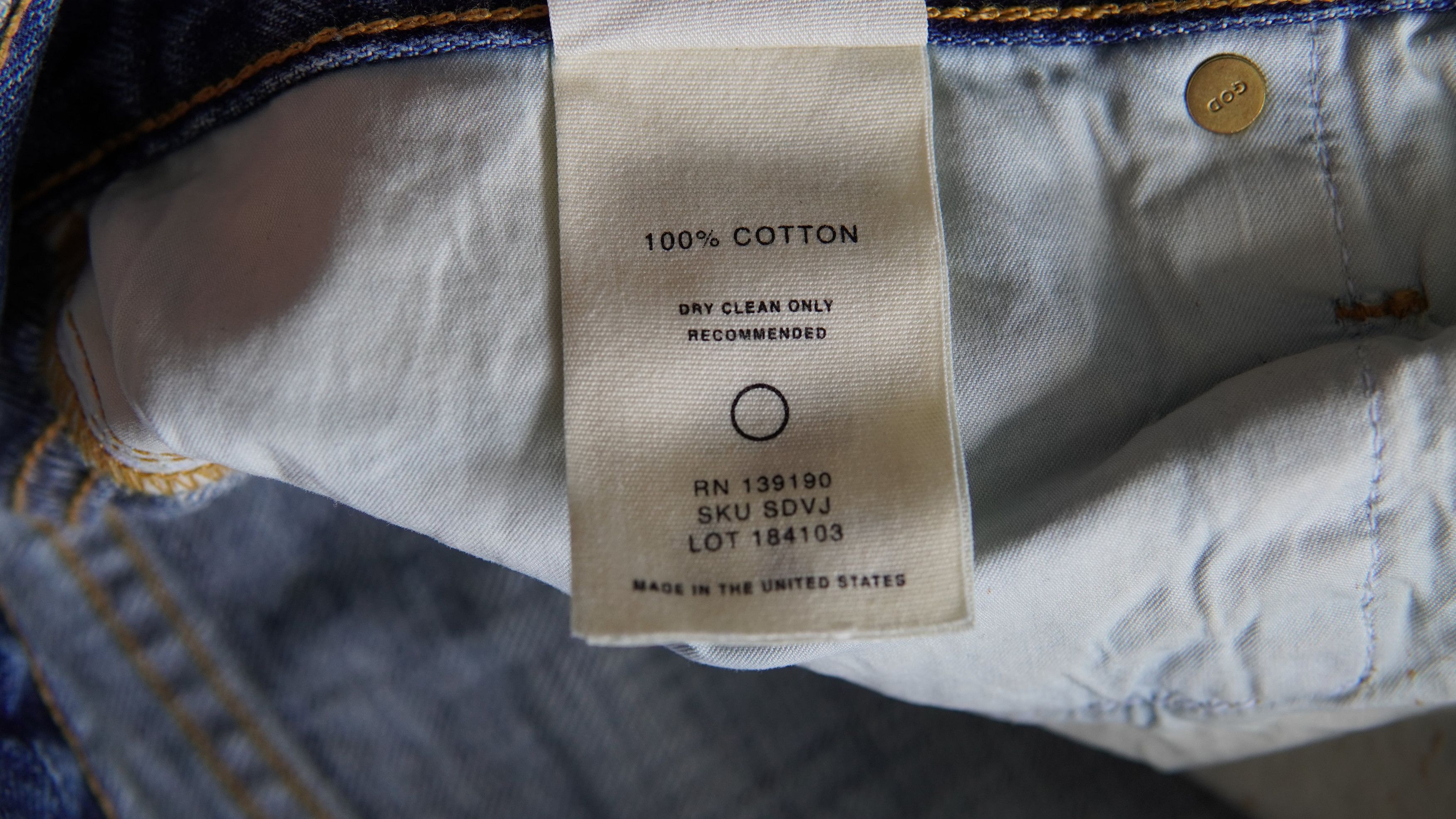 Fear of God Fear of God 5th Collection Denim – Light Wash – Size 30 Size US 30 / EU 46 - 5 Thumbnail