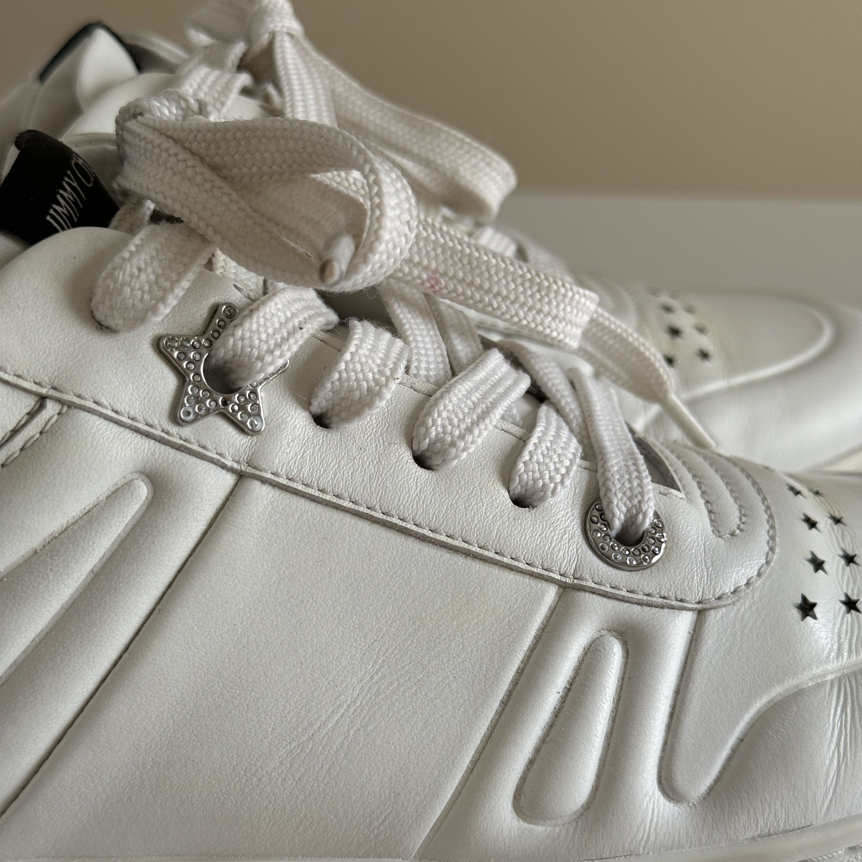 Jimmy Choo Jimmy Choo lace up sneaker (hawaii/F CLF) sz US 8.5 Size US 8.5 / IT 38.5 - 7 Thumbnail