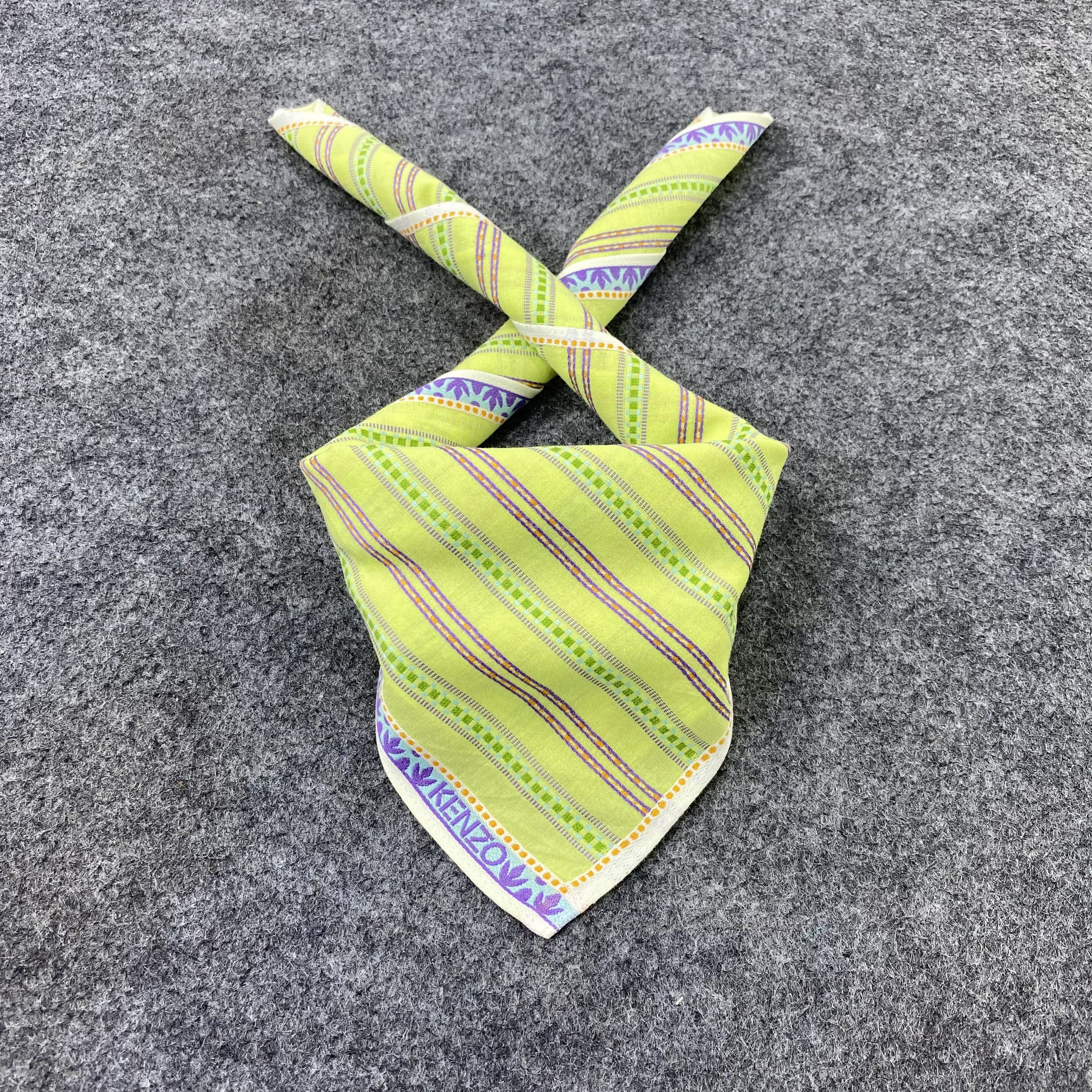 Kenzo Kenzo Handkerchief Neckerchief Bandana-B1803 Size ONE SIZE - 2 Thumbnail