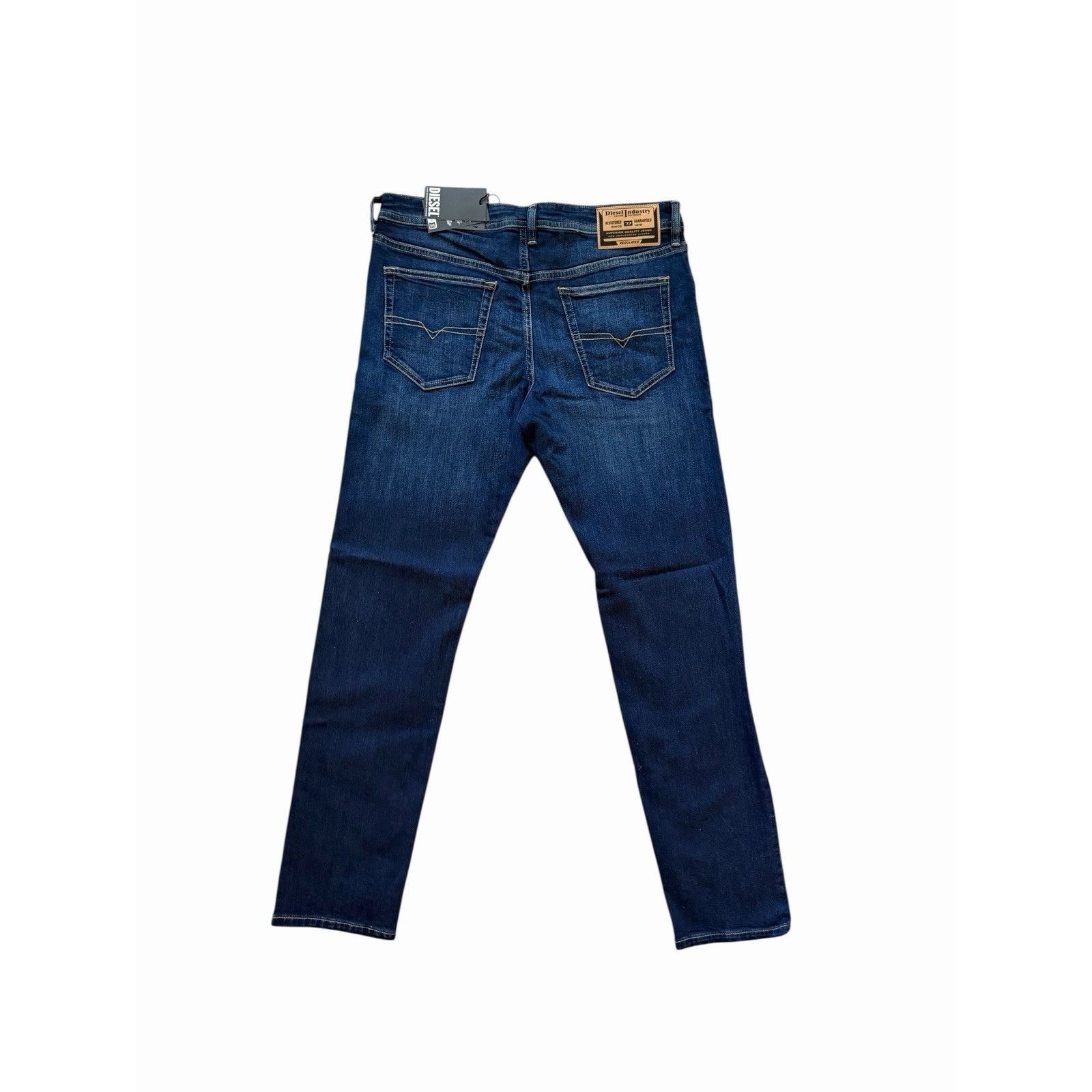 Diesel Diesel Mens Buster Tapered Jeans RB065 Blue $250 Size 32/32 Size US 32 / EU 48 - 4 Thumbnail