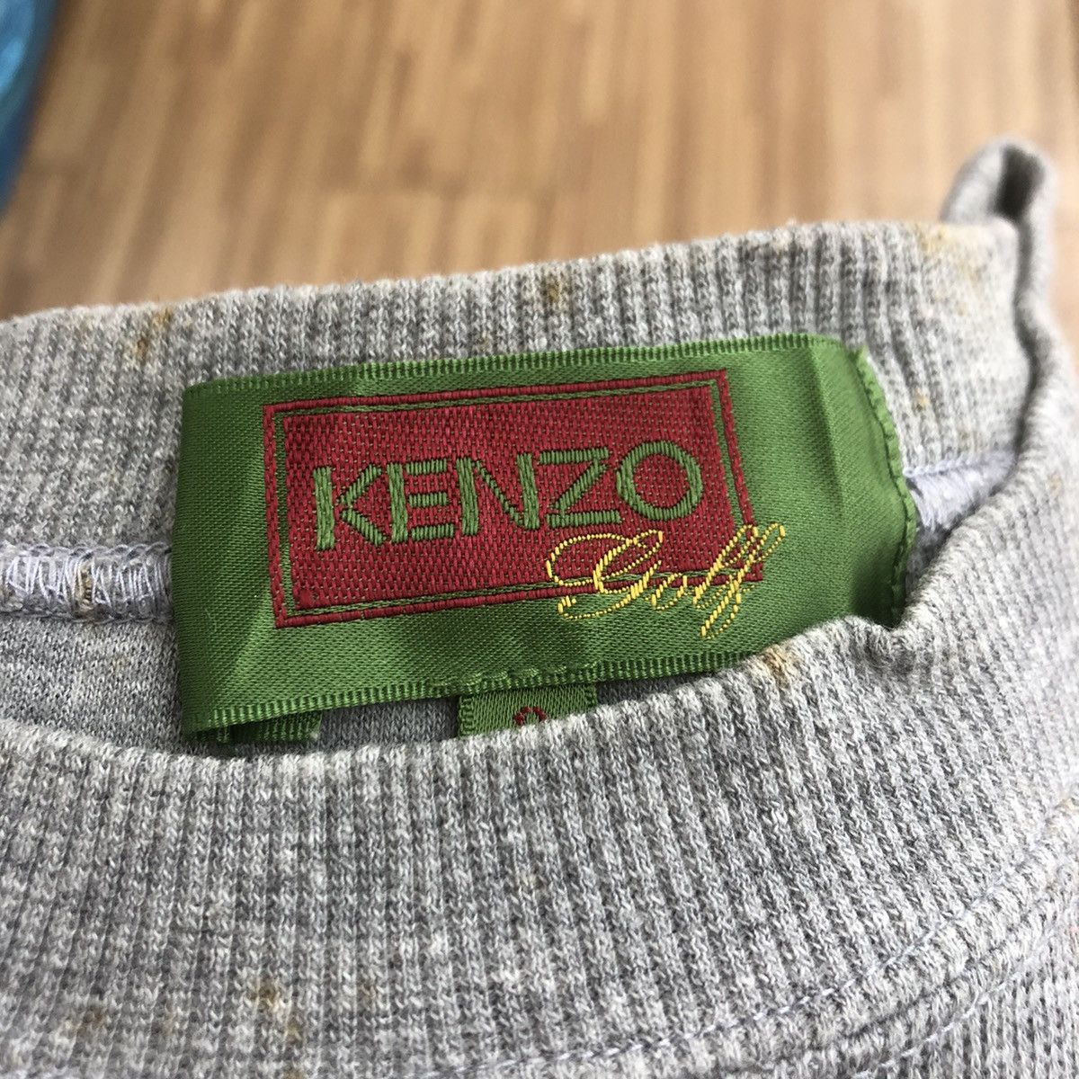 Kenzo Vintage KENZO PARIS GOLF Embossed Logo Sweatshirt Pullover Size US XL / EU 56 / 4 - 4 Thumbnail