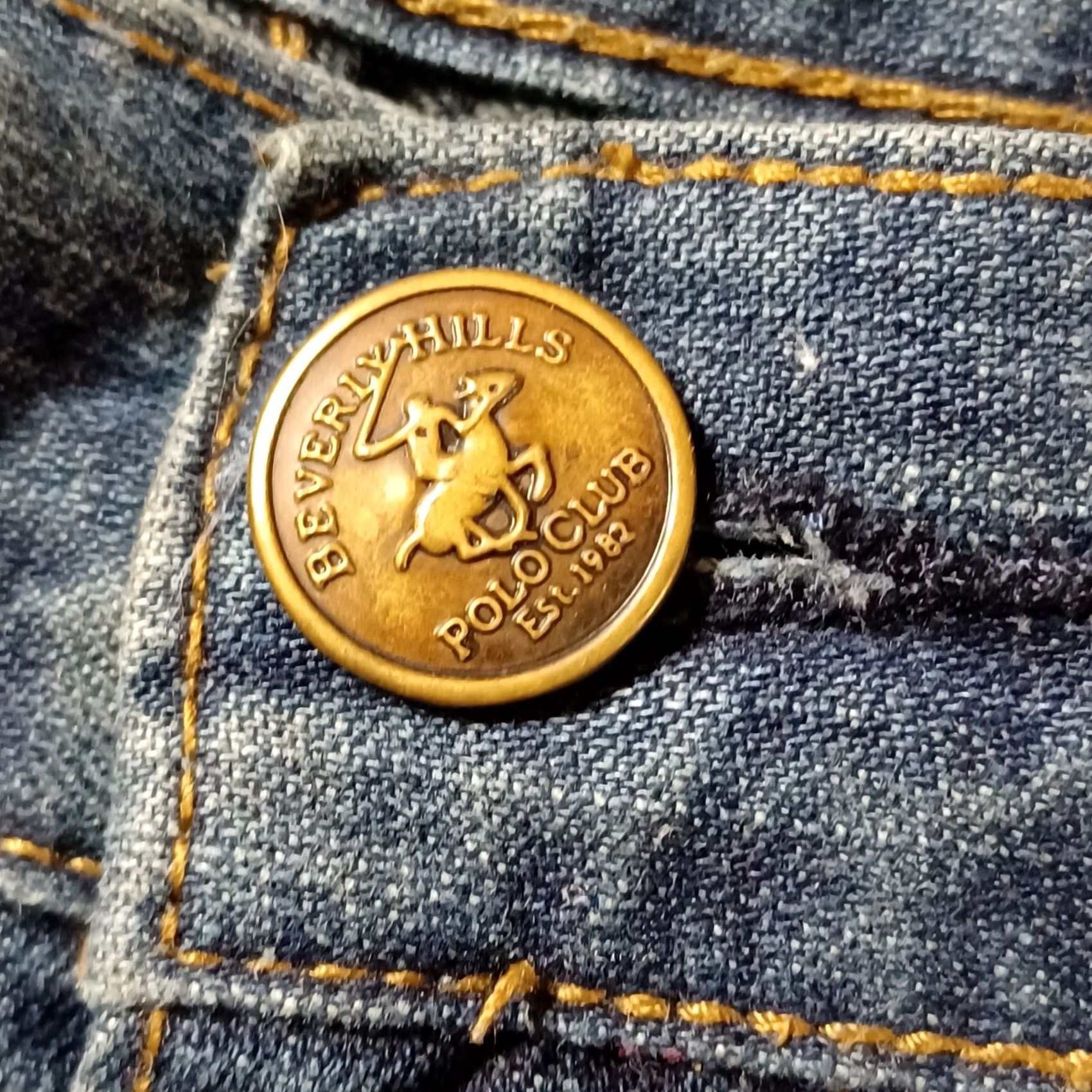Beverly Hills Polo Club Beverly Hills Polo Club Jeans Mens 36x30 Blue Distressed Straight Denim 5-Pocket Regular Blue Mens Size US M / EU 48-50 / 2 - 6 Thumbnail