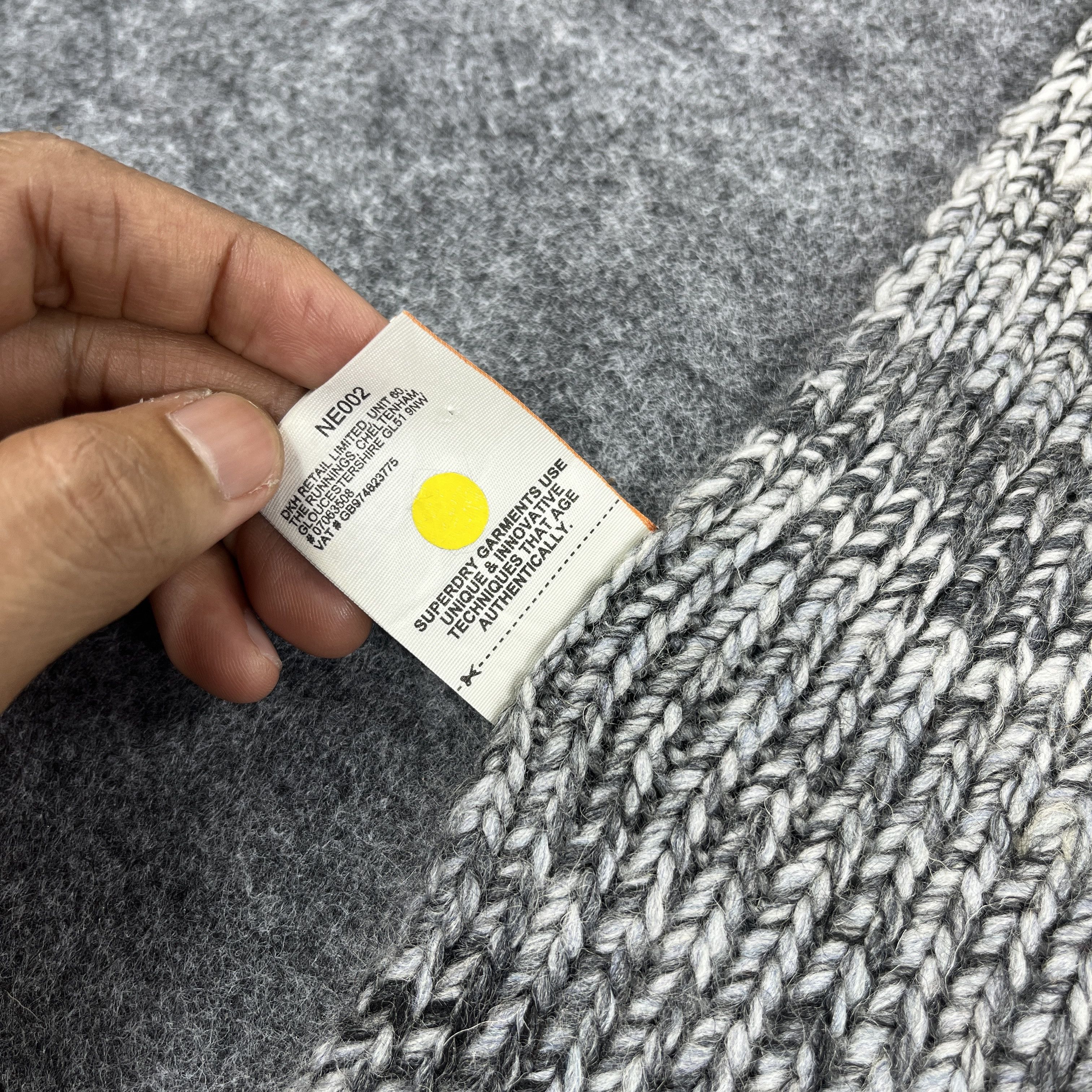 Japanese Brand Superdry Scarf / Muffler / Neckwear T881 Size ONE SIZE - 8 Thumbnail