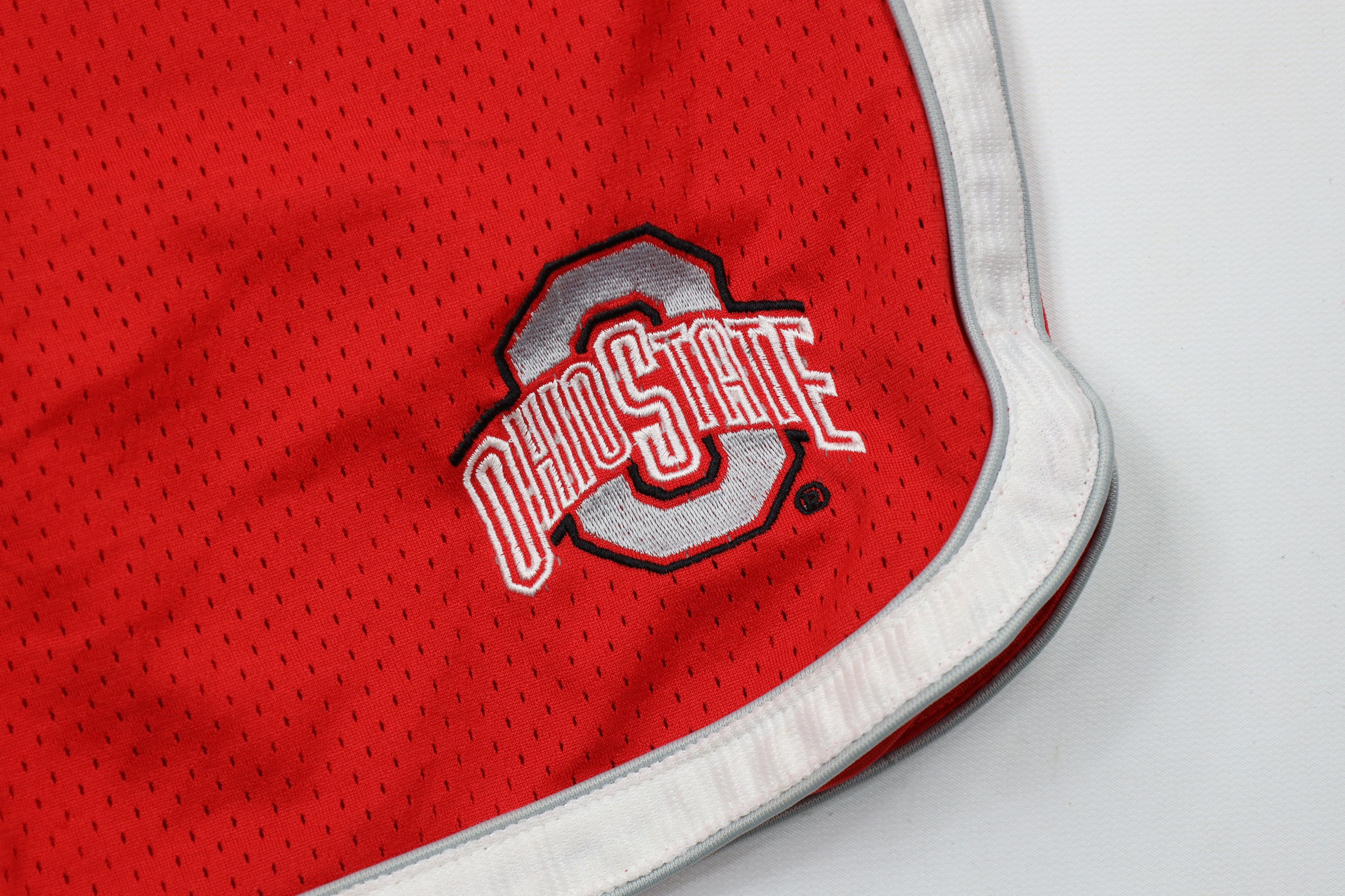 Starter × Vintage Vintage 90s Starter Ohio State University Basketball Shorts Size US 34 / EU 50 - 5 Thumbnail