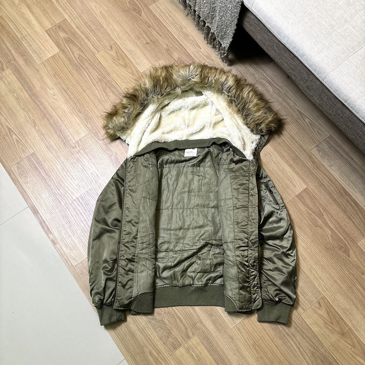 14th Addiction × If Six Was Nine × Le Grande Bleu (L.G.B.) G.O.A | Earth Fur faux jacket IfSixWasNine LGB Style Size US M / EU 48-50 / 2 - 4 Thumbnail
