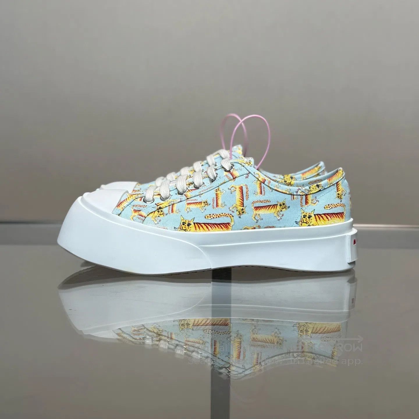 Marni MARNI Tiger-printed big-toed shoes Size US 5.5 / IT 35.5 - 5 Thumbnail