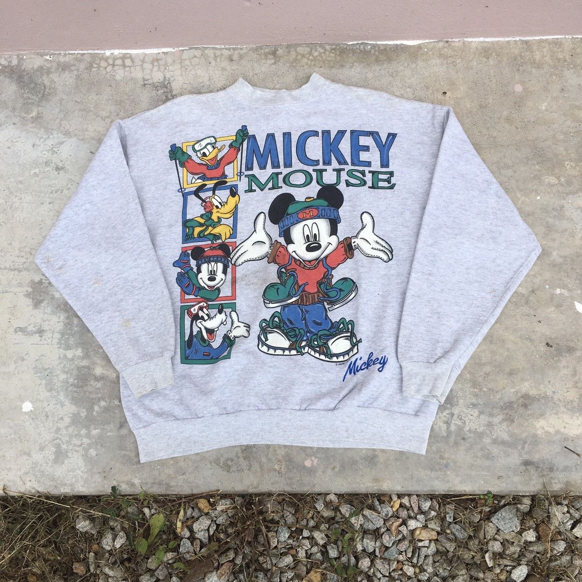 Disney × Mickey Mouse × Vintage Vintage Mickey Mouse Unlimited Jerry Leigh Sweatshirt Size US L / EU 52-54 / 3 - 1 Thumbnail