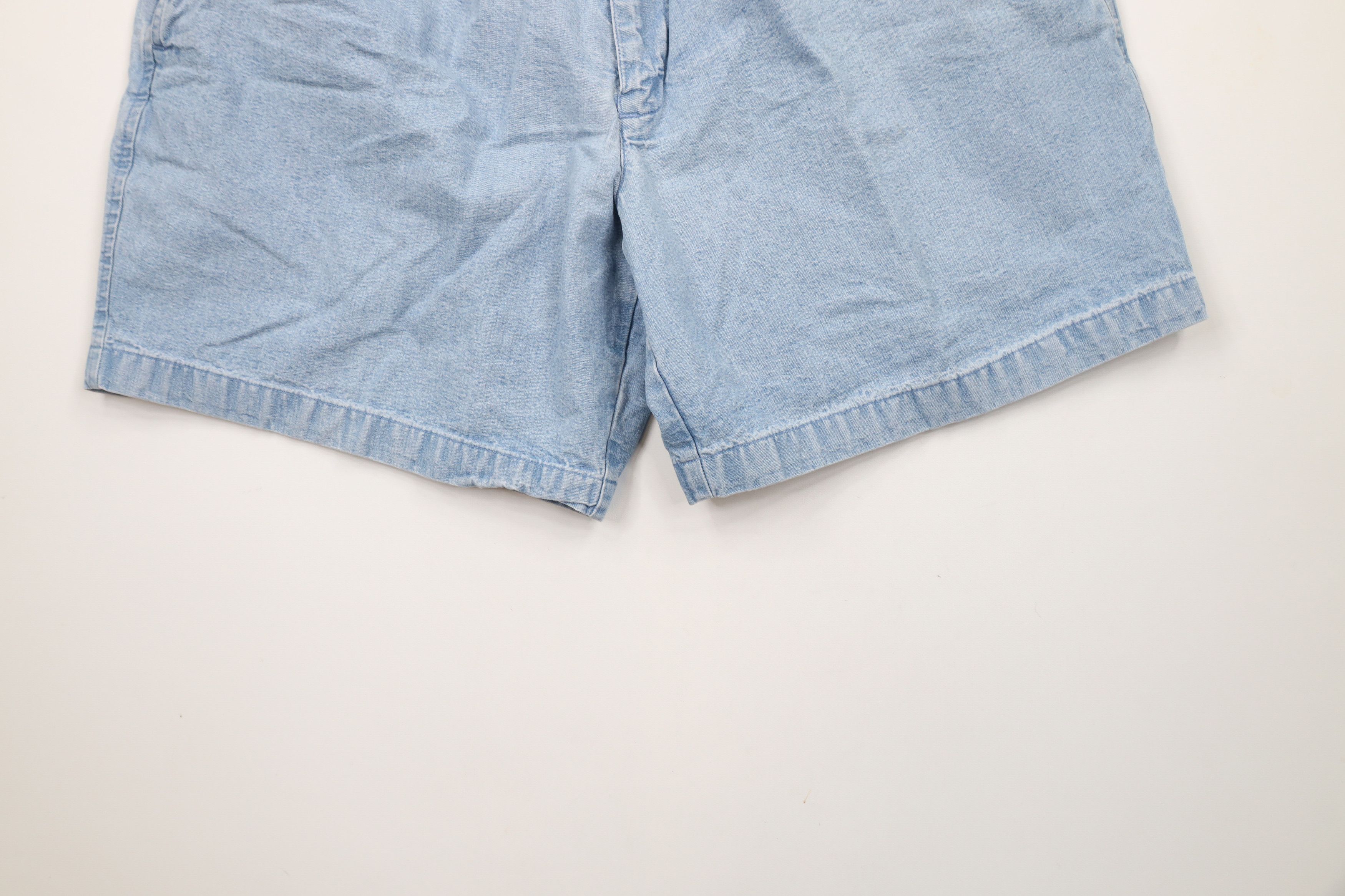 Vintage Vintage 90s Streetwear Above Knee Denim Jean Shorts Jorts Size US 34 / EU 50 - 4 Thumbnail