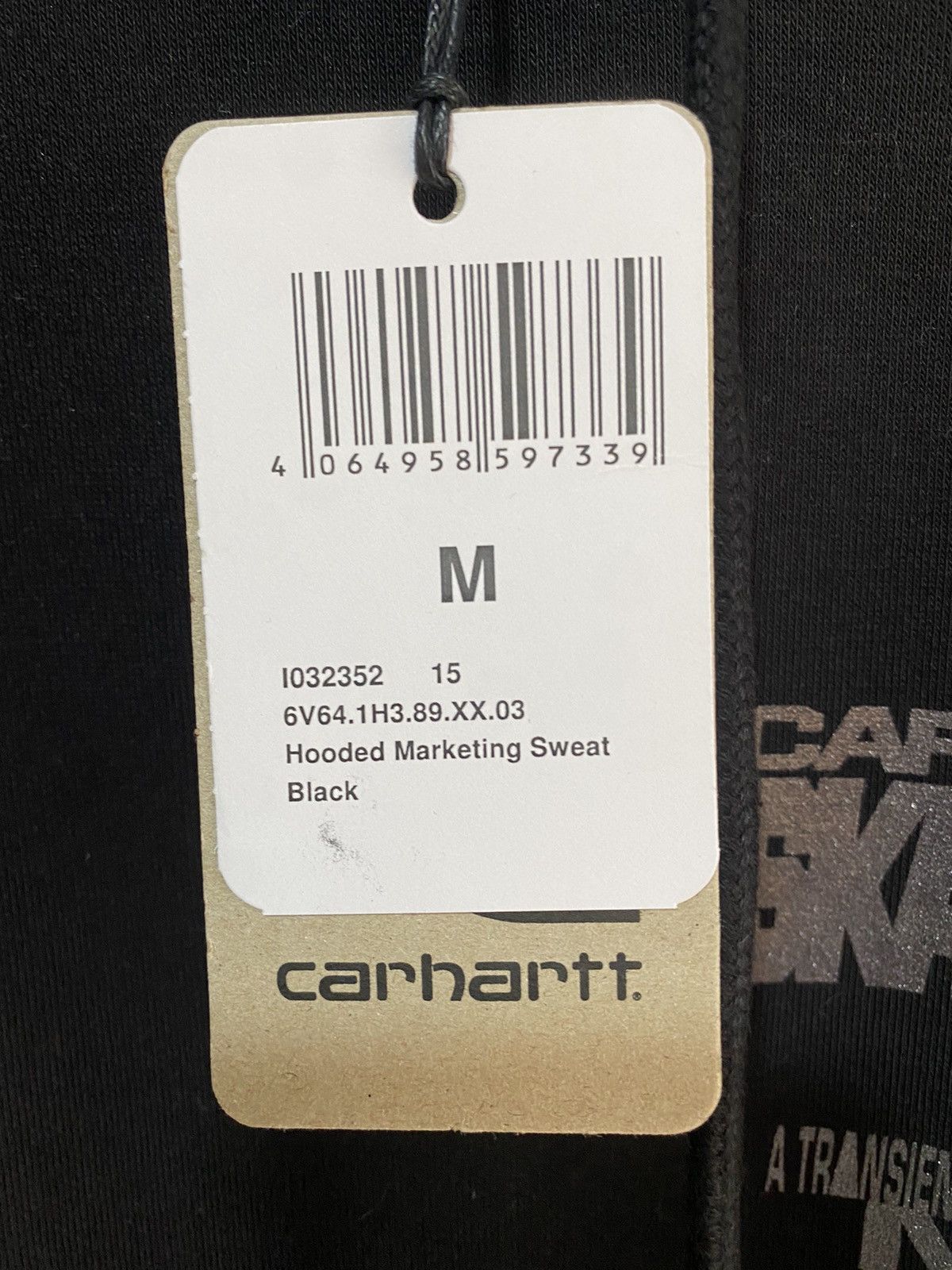 Carhartt Wip Carhartt WIP Skate Jam sweatshirt size M black with new Size US M / EU 48-50 / 2 - 7 Thumbnail