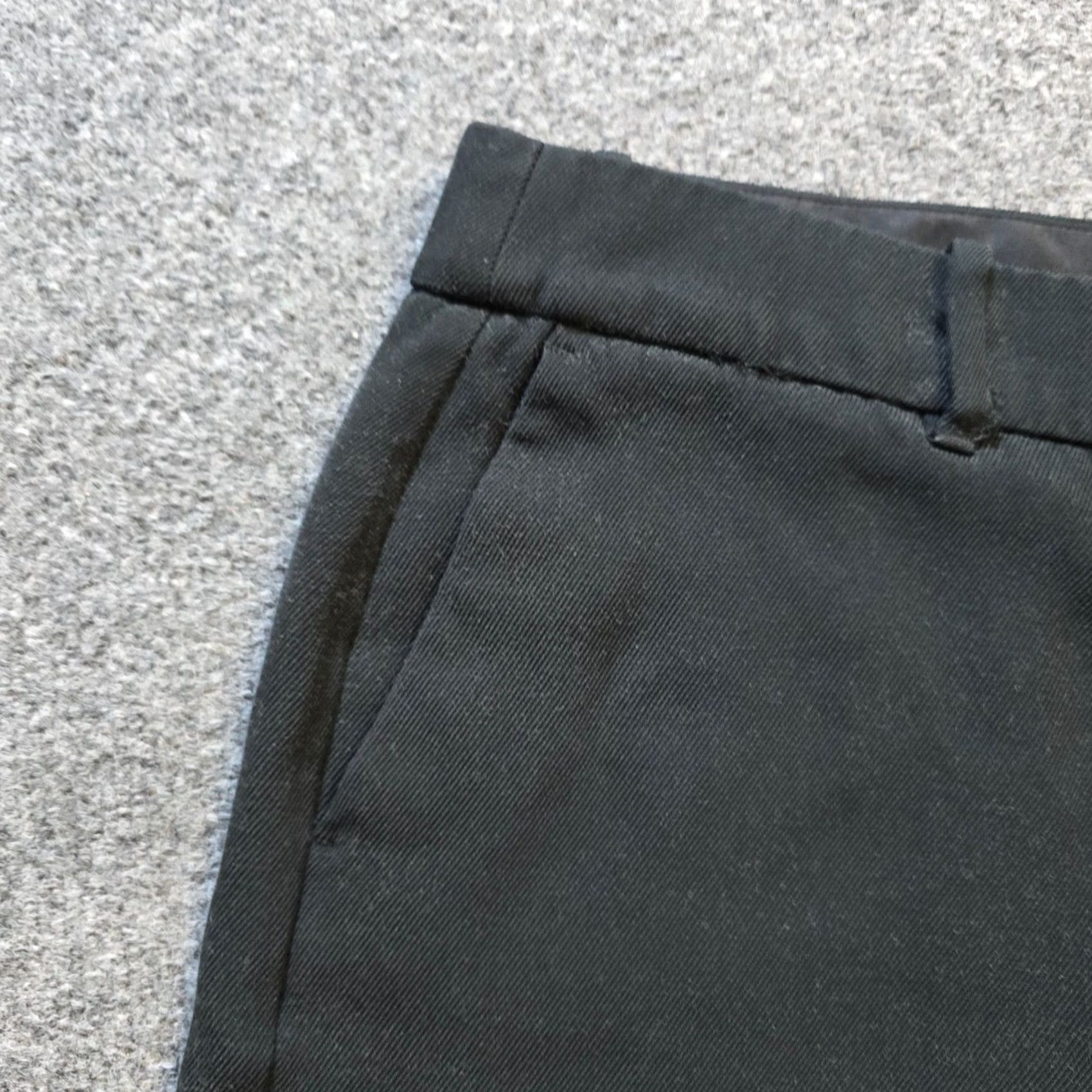 Boden Boden Pants Womens Size 12 Black Viscose Tapered Pockets Capsule Luxury Career Dress Pants Regular Women Mens? Size 34" / US 12 / IT 48 - 3 Thumbnail