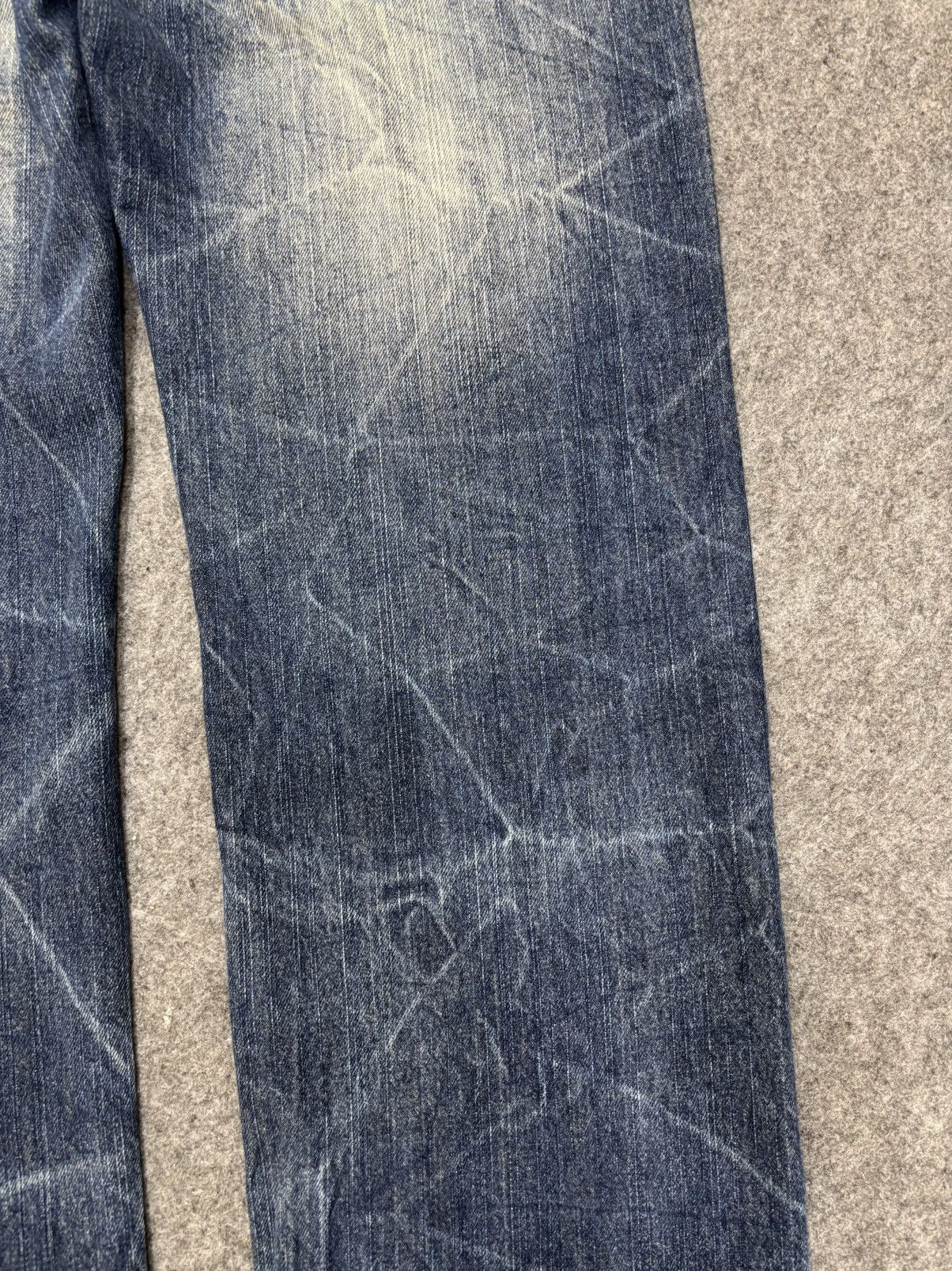 Seditionaries 💥Insane💥SorriderexBack&Forth Spiral Distressed Denim F661 Size US 33 - 14 Thumbnail