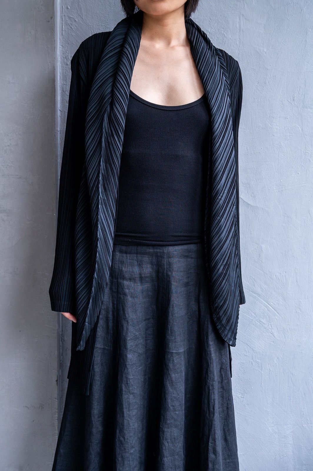 Issey Miyake Issey Miyake FW12 pleated deconstructed mid-coat Size M / US 6-8 / IT 42-44 - 3 Thumbnail