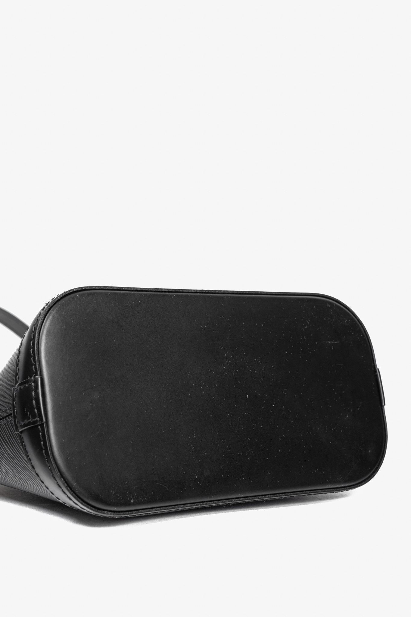 Louis Vuitton Louis Vuitton Alma Mini Noir Epi Chain-Strap Shoulder Bag Size ONE SIZE - 5 Thumbnail