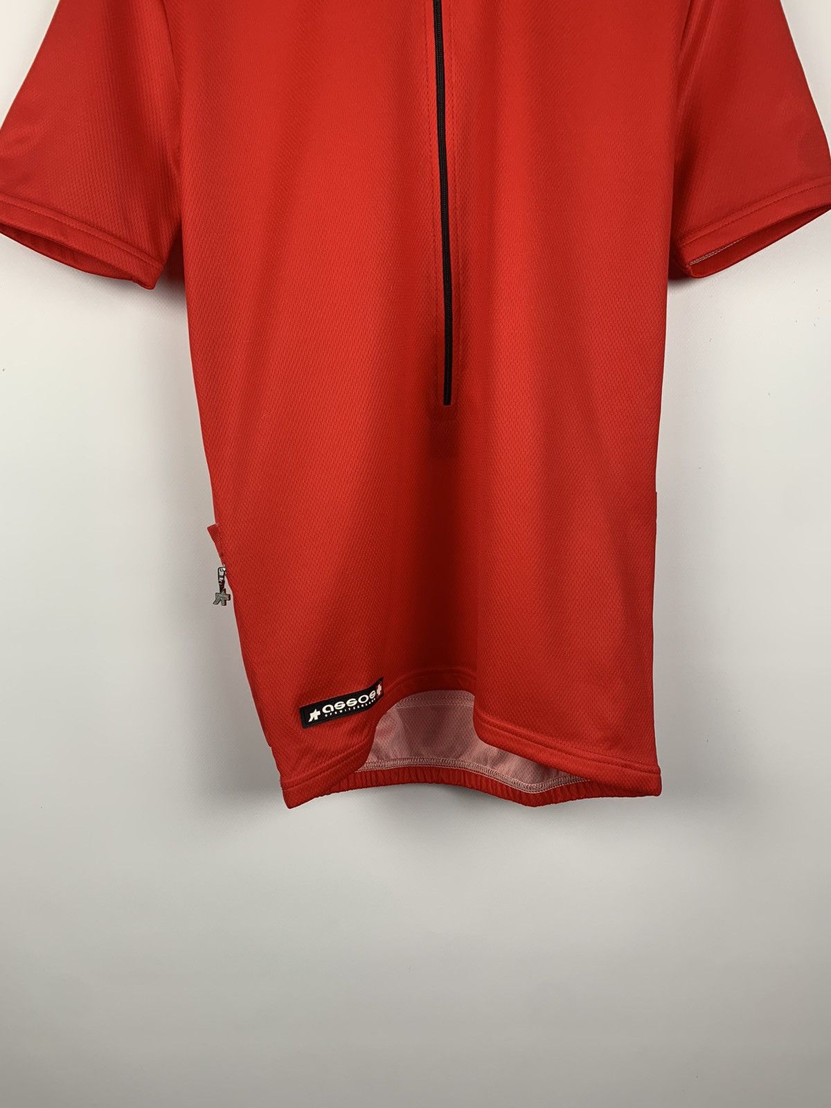 Handmade Vintage Assoss Velo Cycling Jersey Short Sleeve Size L Red Size US L / EU 52-54 / 3 - 3 Thumbnail
