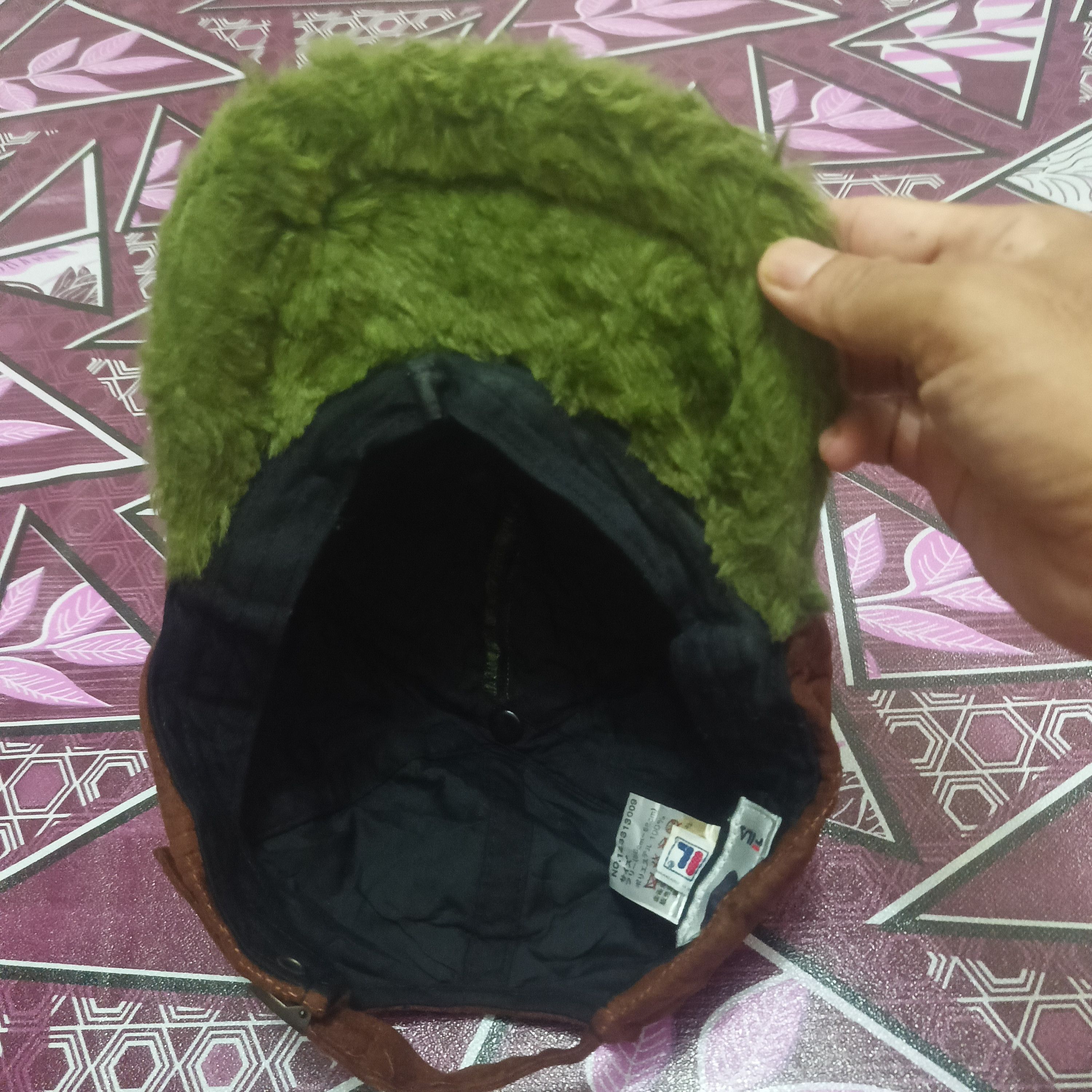 Fila × Japanese Brand Rare design fila wool design cap Size ONE SIZE - 7 Thumbnail