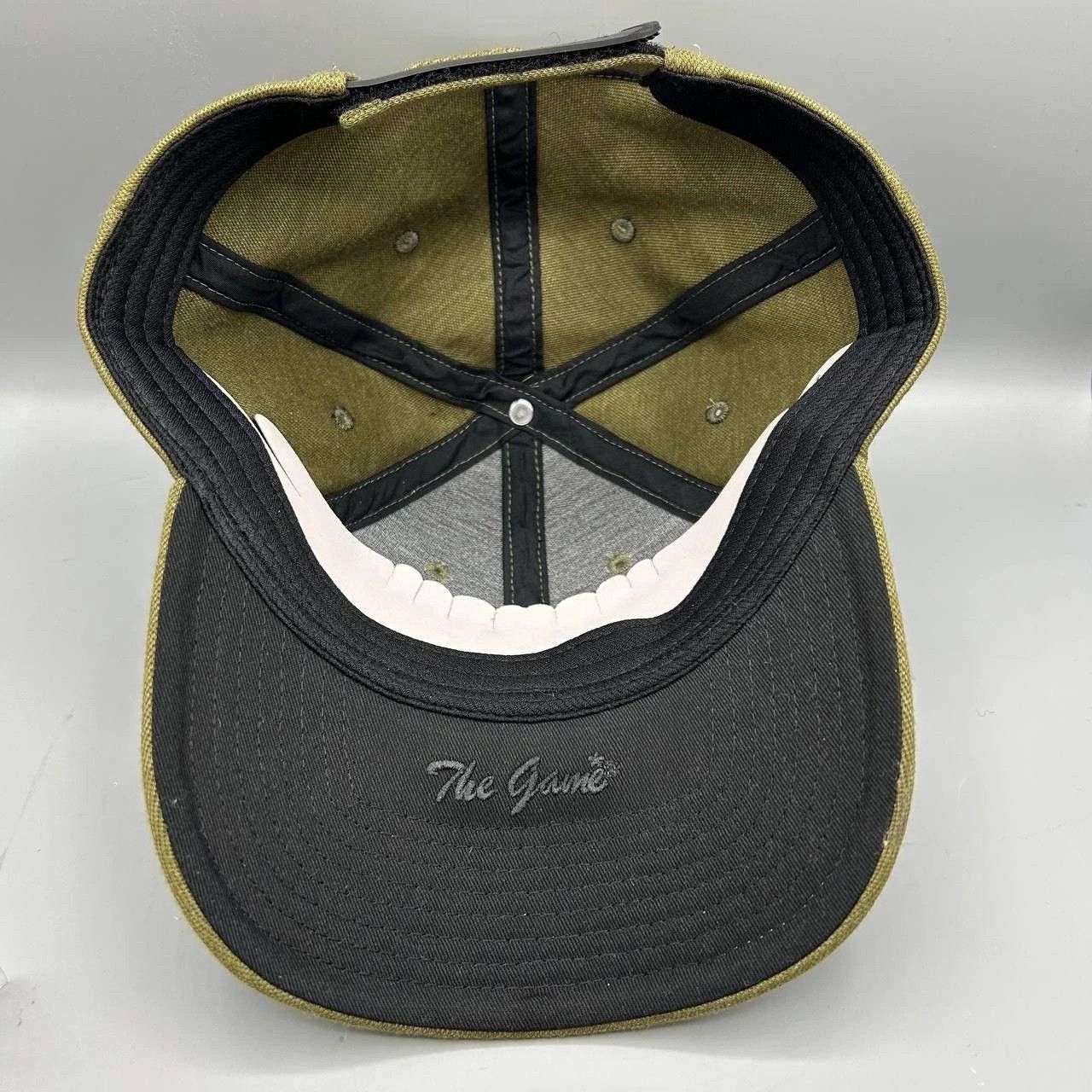 The Game Lake Tahoe Hat Men Green Black Embroidered Strap Back Cap Size ONE SIZE - 2 Thumbnail