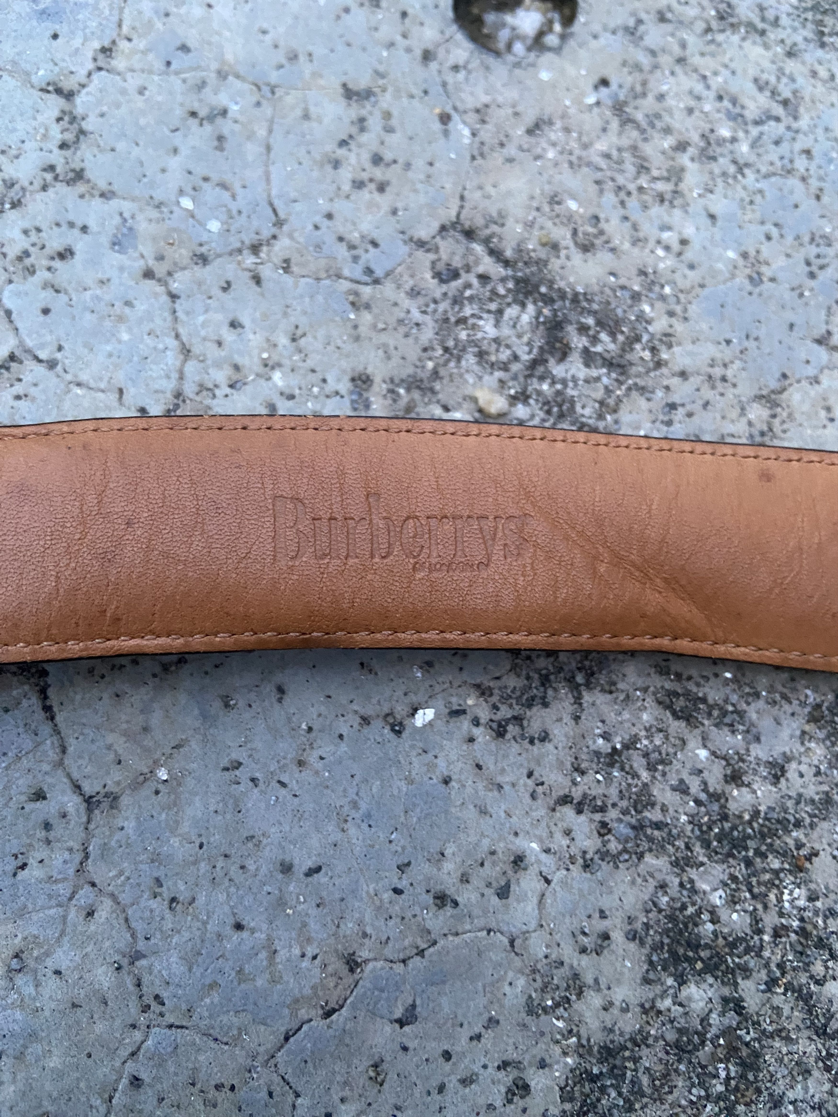 Burberry Burberrys Suede Leather belts Size ONE SIZE - 6 Thumbnail