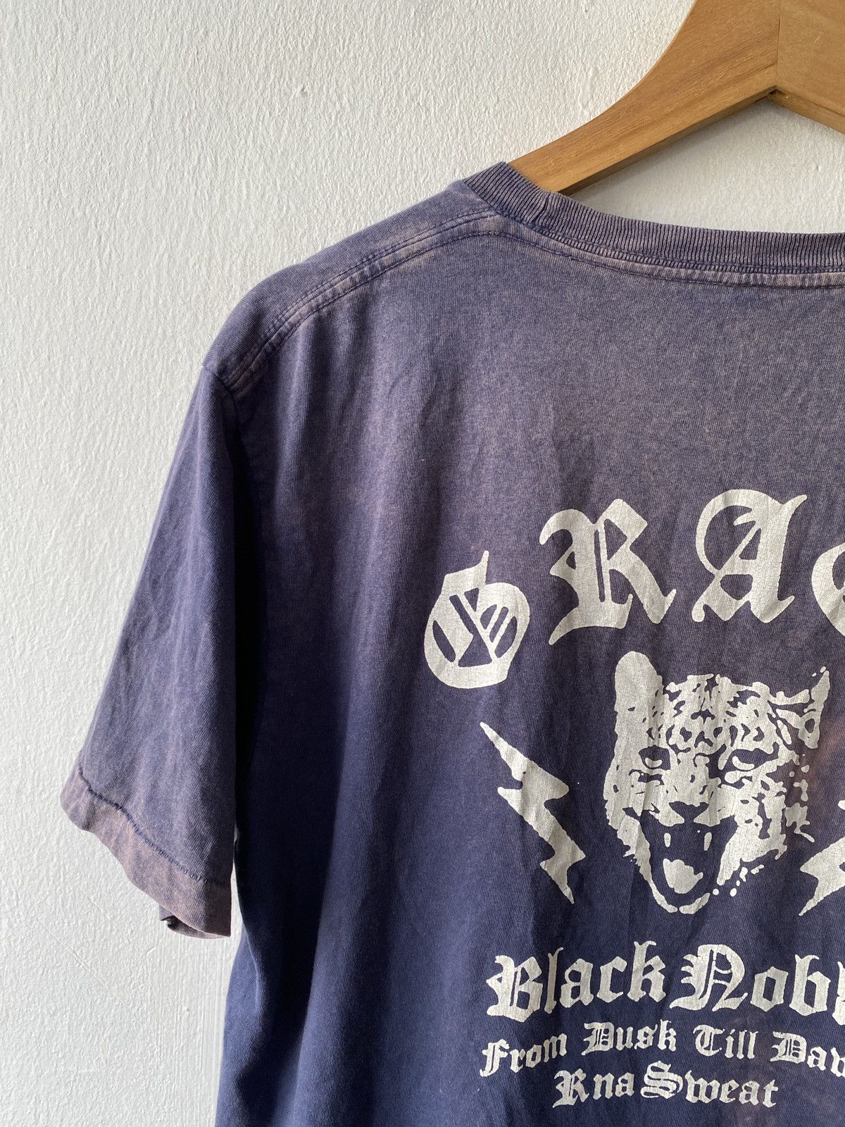 If Six Was Nine × Japanese Brand 1990s - Rna Inc Slang Grave Design T Shirt Size US M / EU 48-50 / 2 - 11 Thumbnail