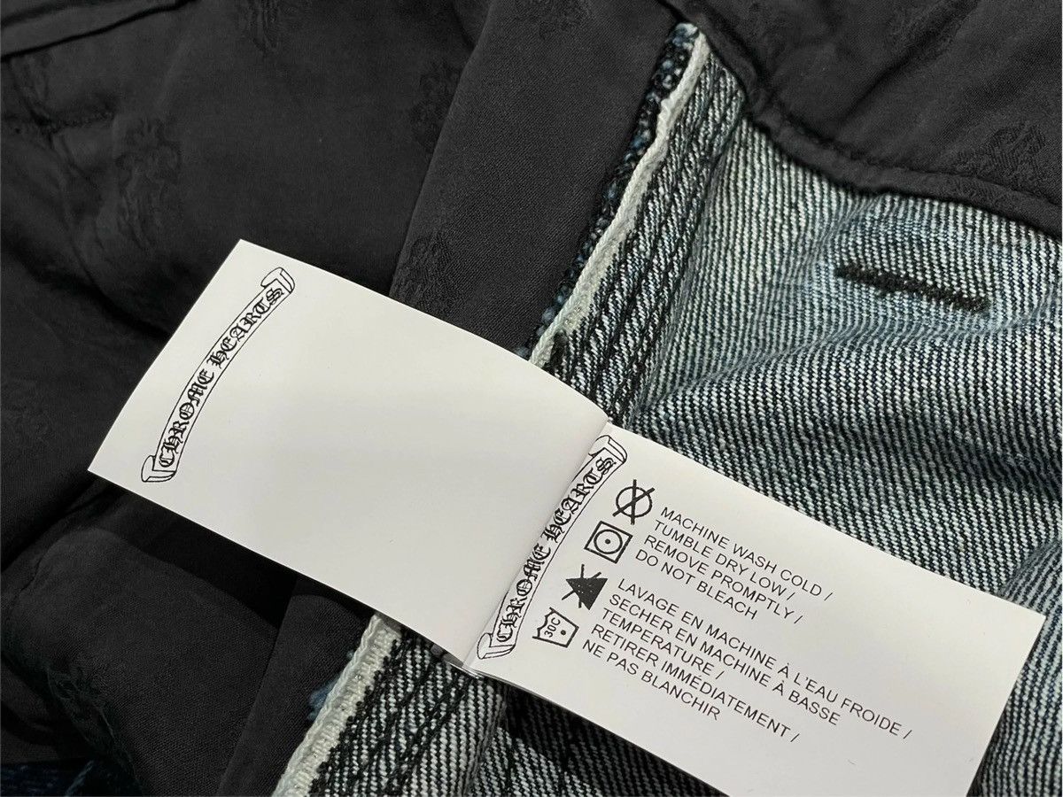 Chrome Hearts 31inch Chrome Hearts Denim Carpenter Shorts Size US 31 - 14 Thumbnail