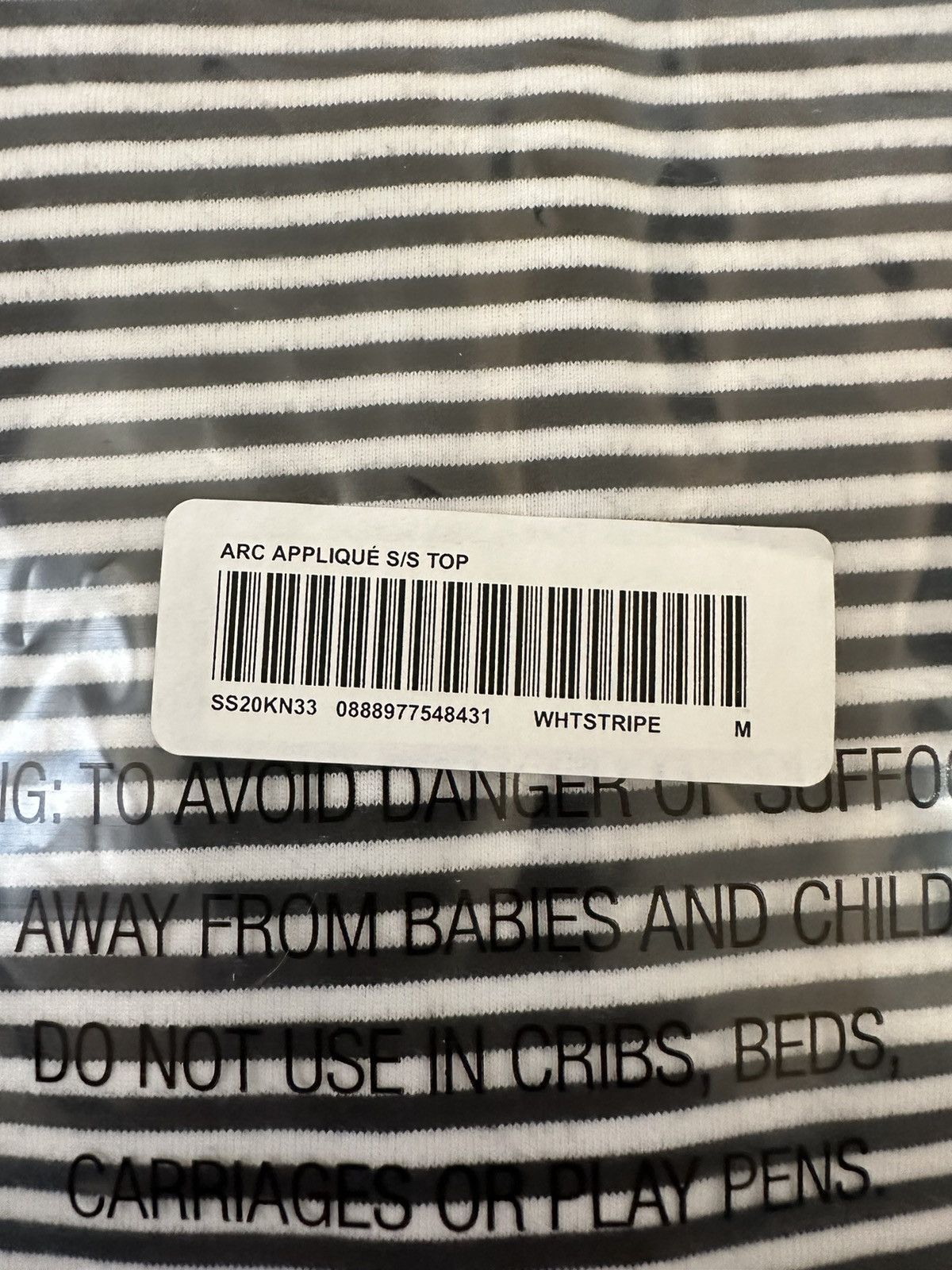 Supreme Supreme Arc Applique S/S Top Size US M / EU 48-50 / 2 - 4 Thumbnail