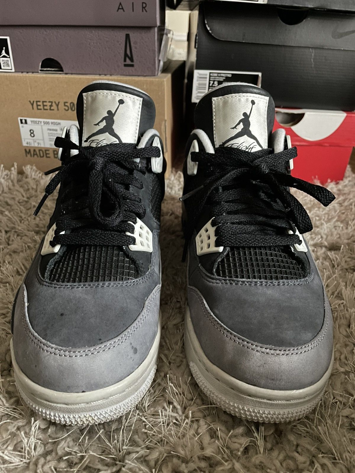 Nike Jordan 4 Fear 2013 Release Size US 8.5 / EU 41-42 - 4 Thumbnail