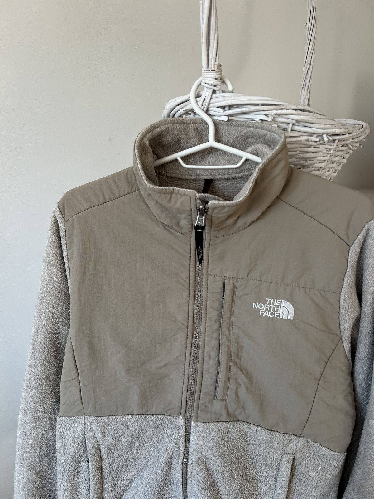 The North Face × Vintage The North Face Denali zip up Beige Fleece Y2K Size M / US 6-8 / IT 42-44 - 6 Thumbnail
