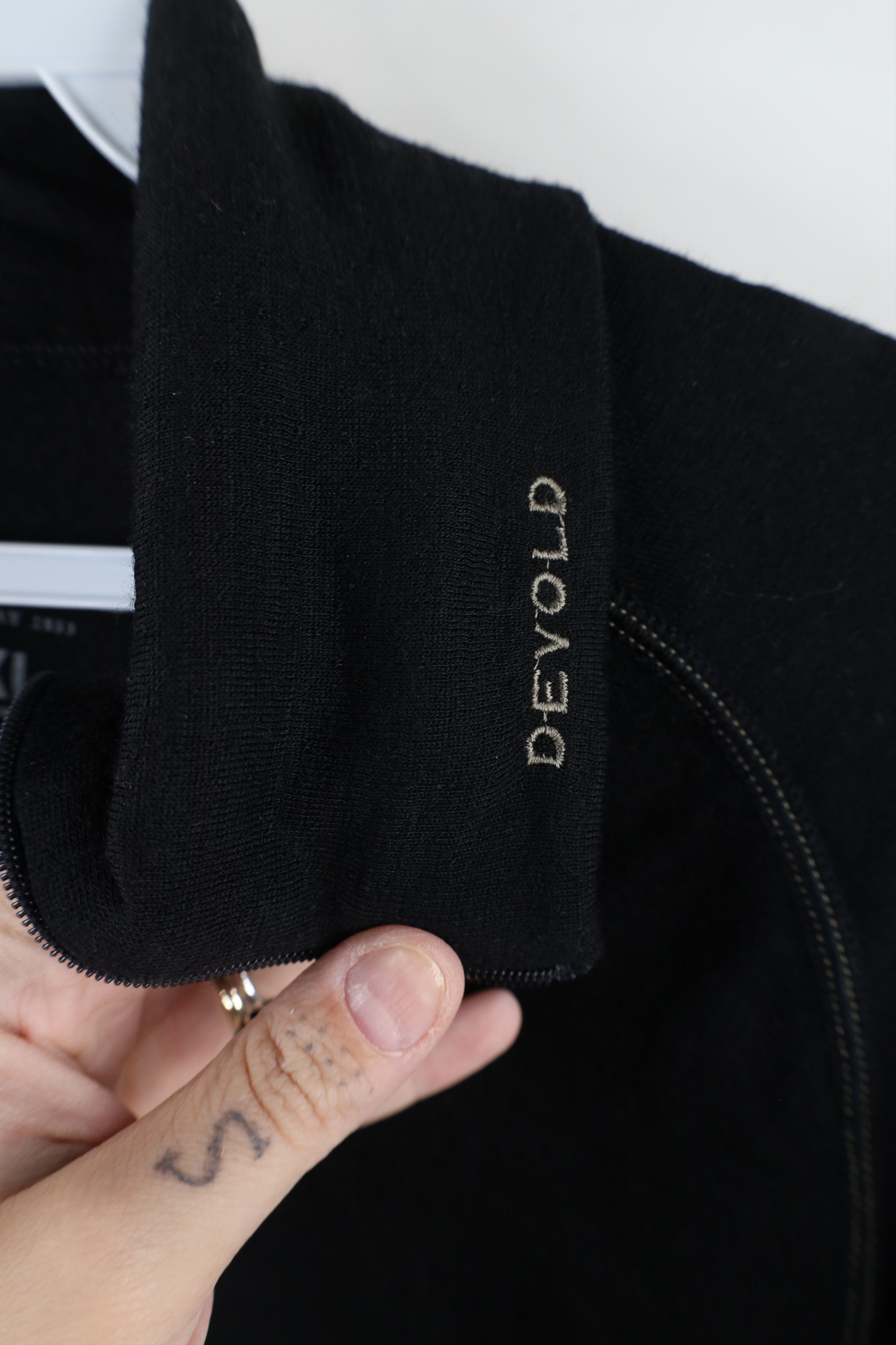 Vintage Devold Norway Merino Wool Knit Half Zip Pullover Sweater Size XL / US 12-14 / IT 48-50 - 4 Thumbnail