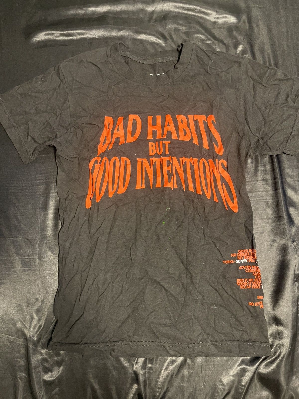 Vlone Vlone X Nav Tour Tee Size US S / EU 44-46 / 1 - 1 Thumbnail