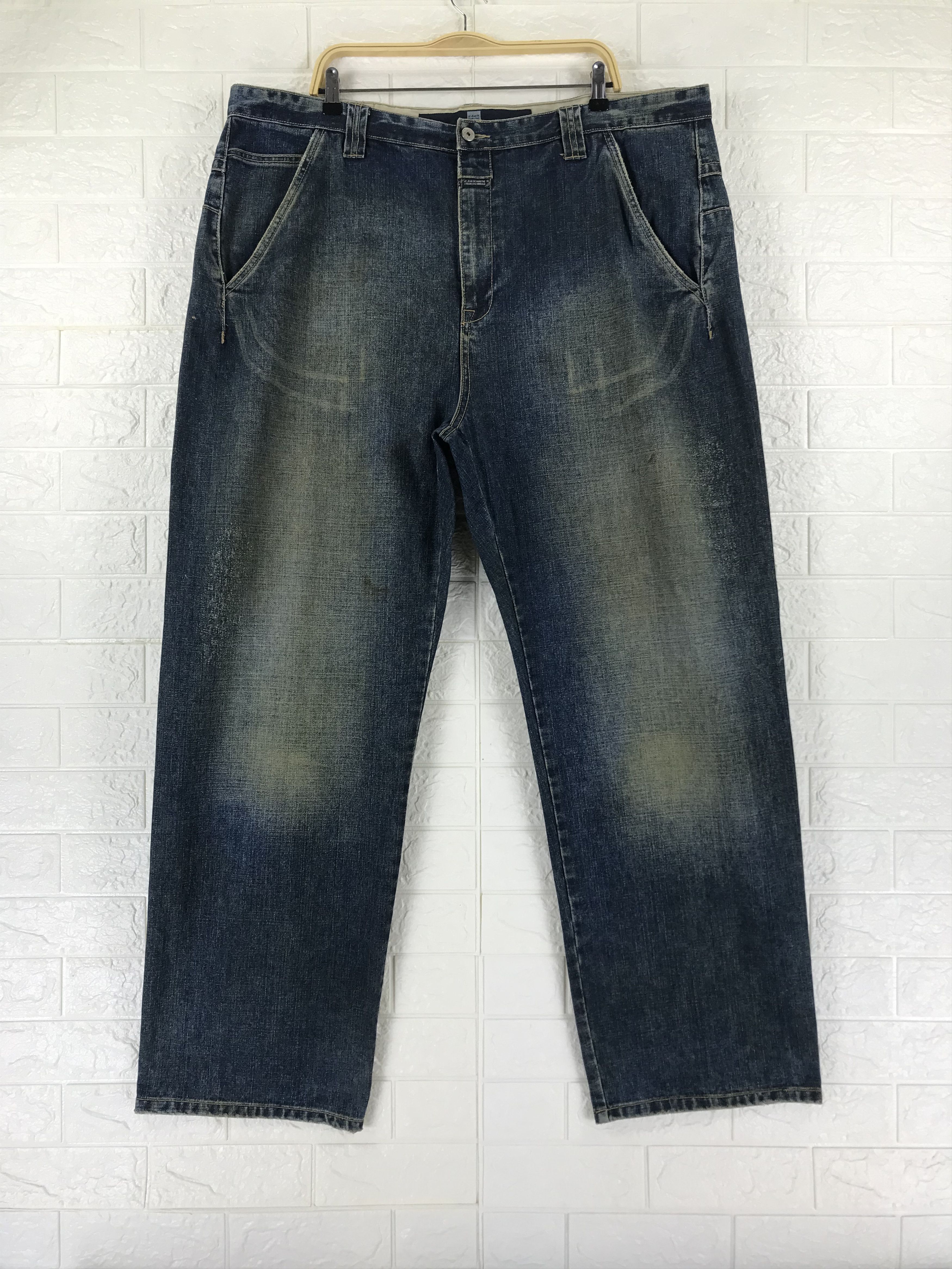 Marithe + Francois Girbaud Vintage Marithe Francois Firbaud Wide Baggy Jeans Size US 42 / EU 58 - 5 Thumbnail