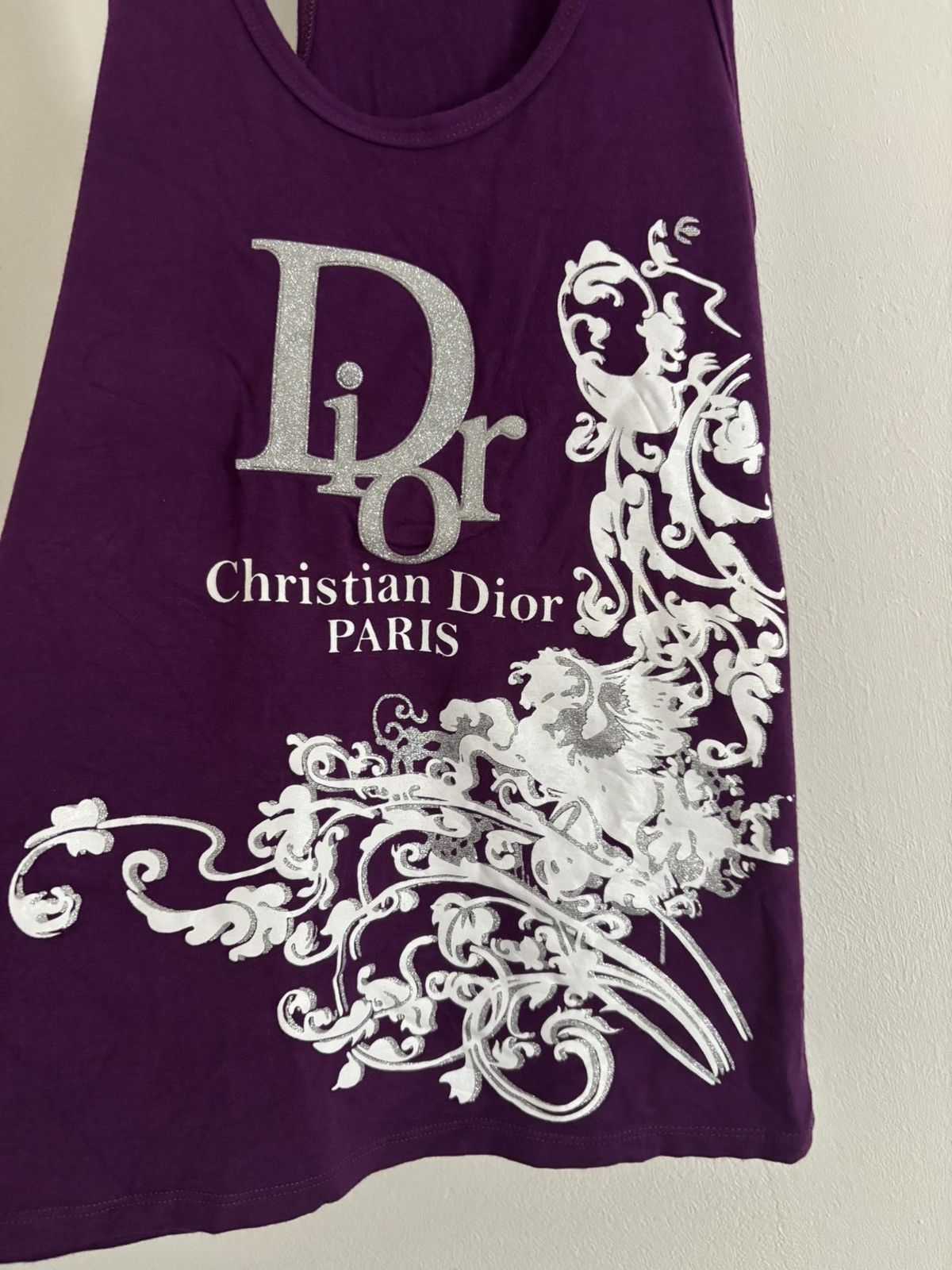 Dior Dior tank top SHINY LOGO Size S / US 4 / IT 40 - 7 Thumbnail