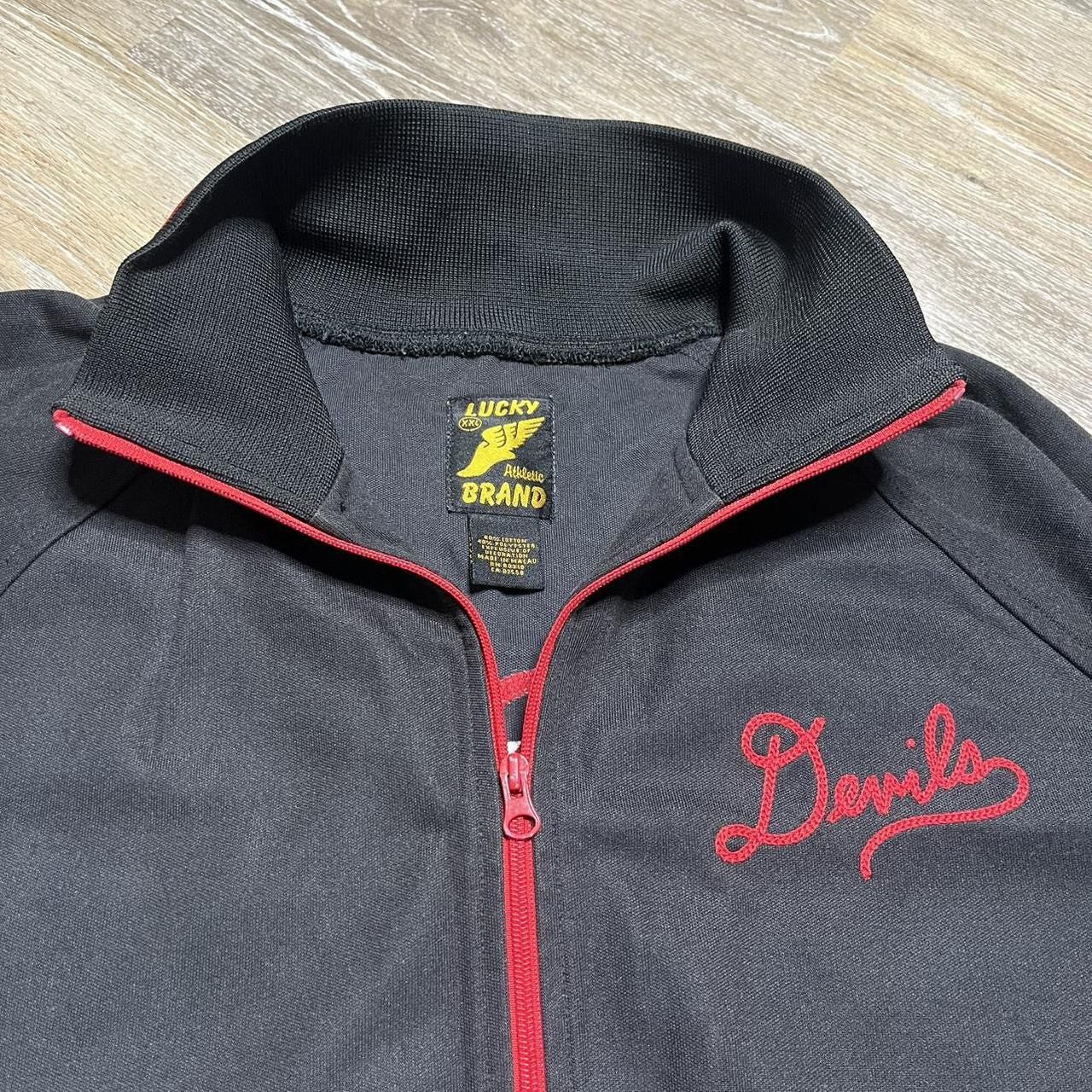 Lucky Brand × Vintage y2k devil track jacket Size US XXL / EU 58 / 5 - 4 Thumbnail