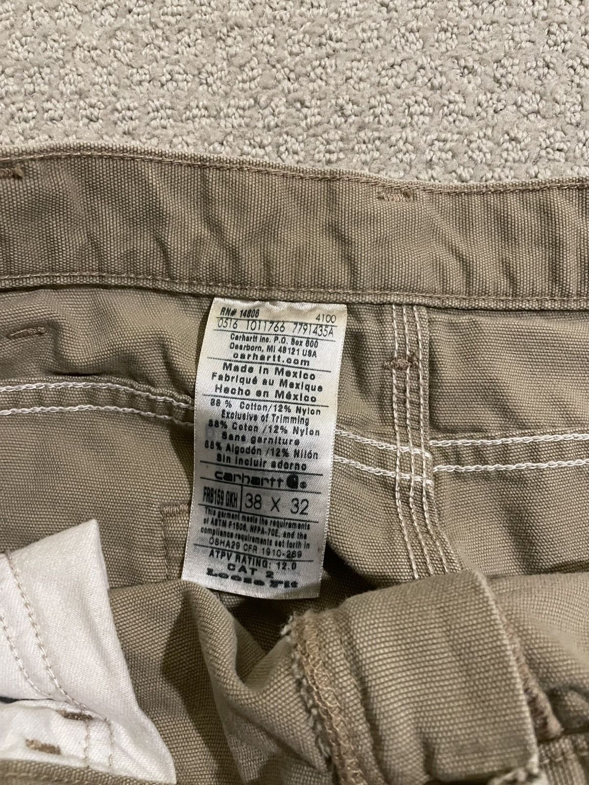 Carhartt Vintage Carhartt Flame-Resistant Pants Size US 38 / EU 54 - 4 Thumbnail