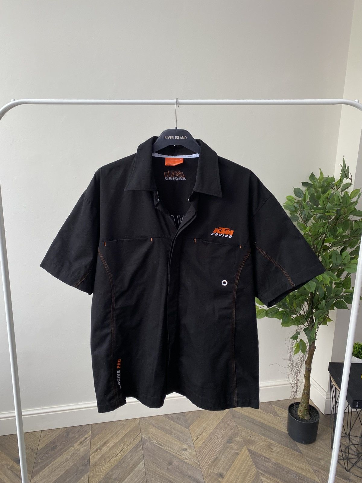 Vintage Vintage KTM Racing Button up shirt Size US XL / EU 56 / 4 - 3 Thumbnail