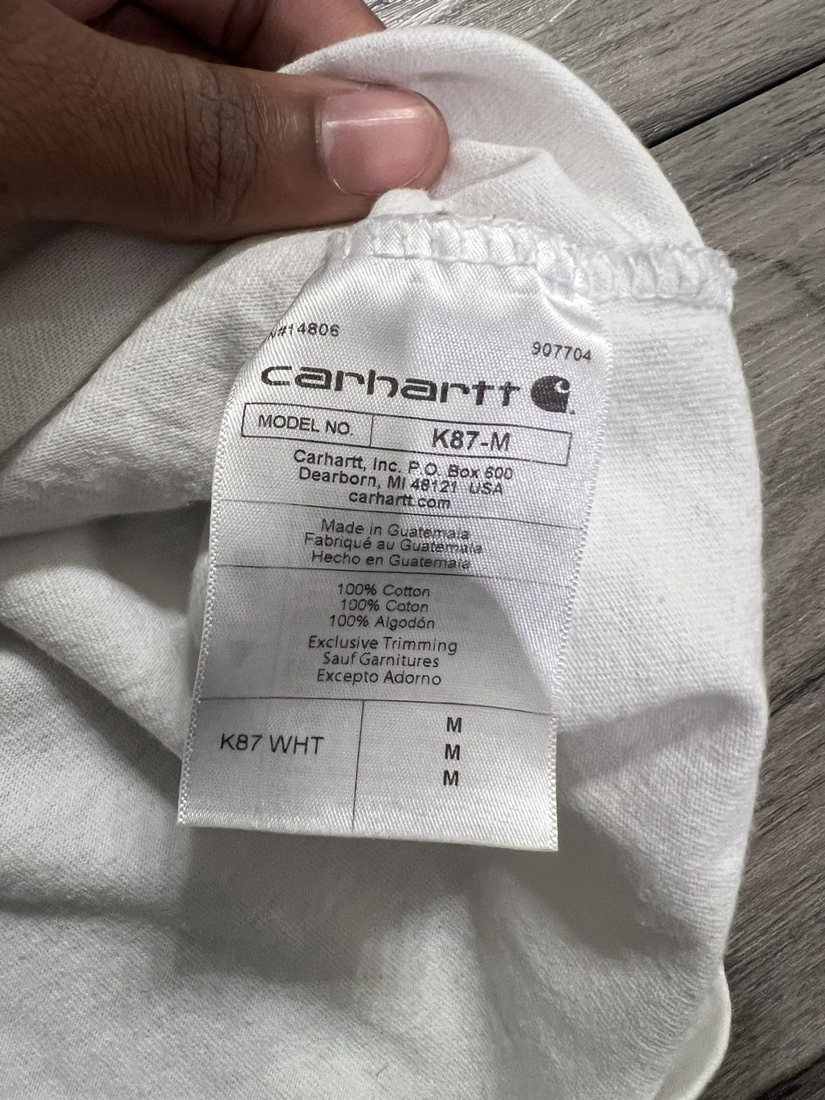 Other Lebron James x Carhartt t shirt Size US M / EU 48-50 / 2 - 5 Thumbnail