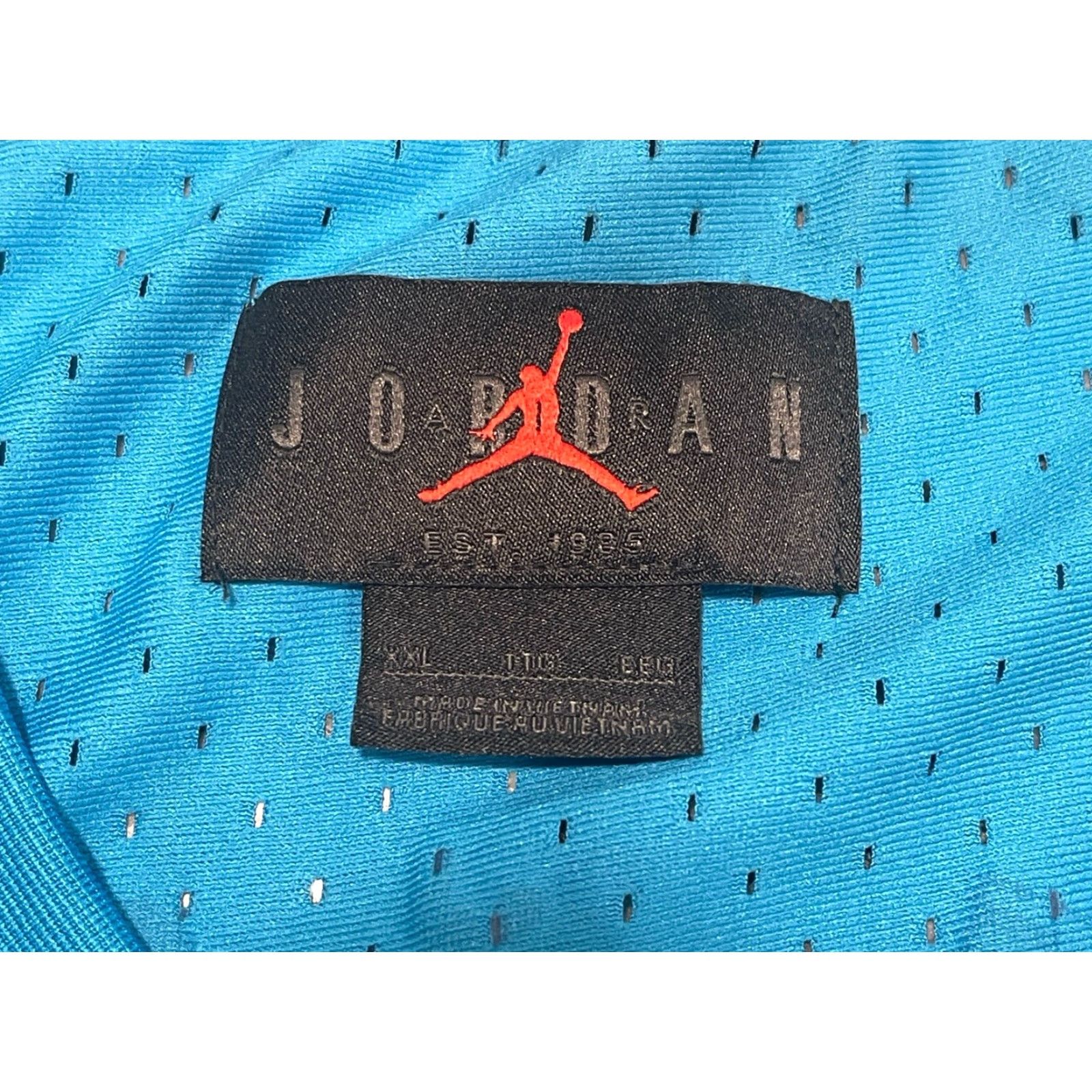 Jordan Brand Jordan Tie Dye Dri Fit Jersey Mens 2XL Blue Size US XXL / EU 58 / 5 - 5 Thumbnail