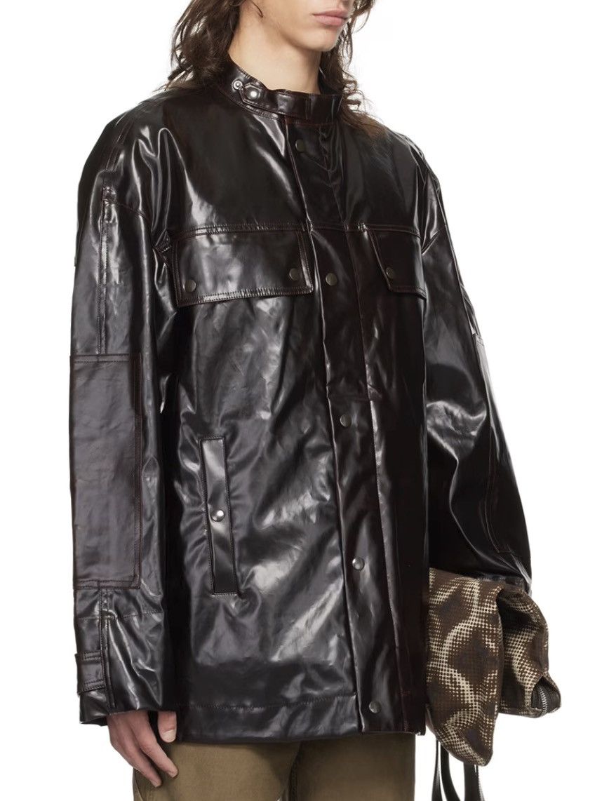 Dries Van Noten Brown standard collar jacket Size US S / EU 44-46 / 1 - 2 Thumbnail