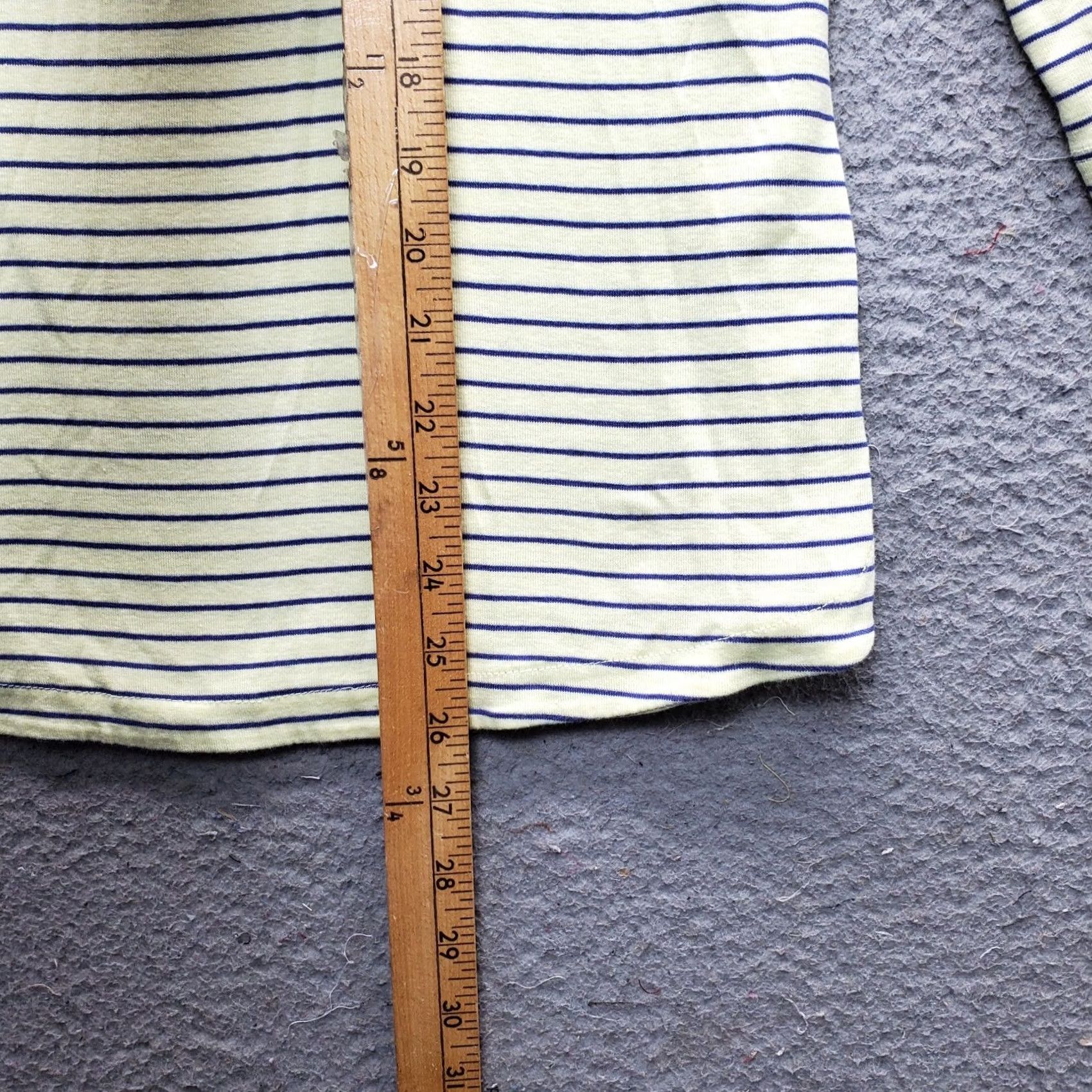 J. Jill J. Jill Shirt Womens XS Multicolor Striped Pima Cotton 3/4 Sleeve Pullover Tee Size XS / US 0-2 / IT 36-38 - 3 Thumbnail