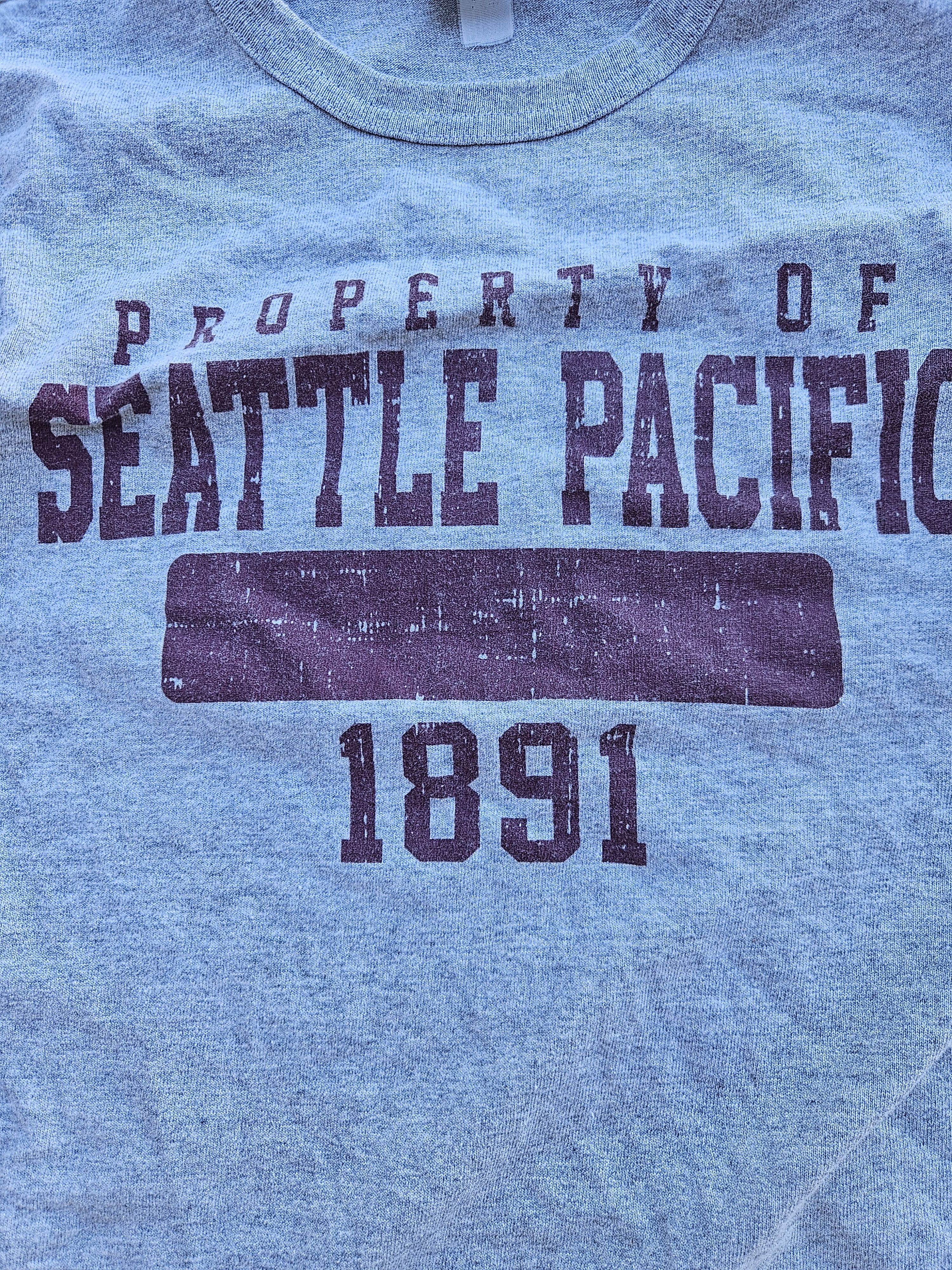 Champion Property Of Seattle Pacific Vintage Champion Tee Size S / US 4 / IT 40 - 2 Thumbnail
