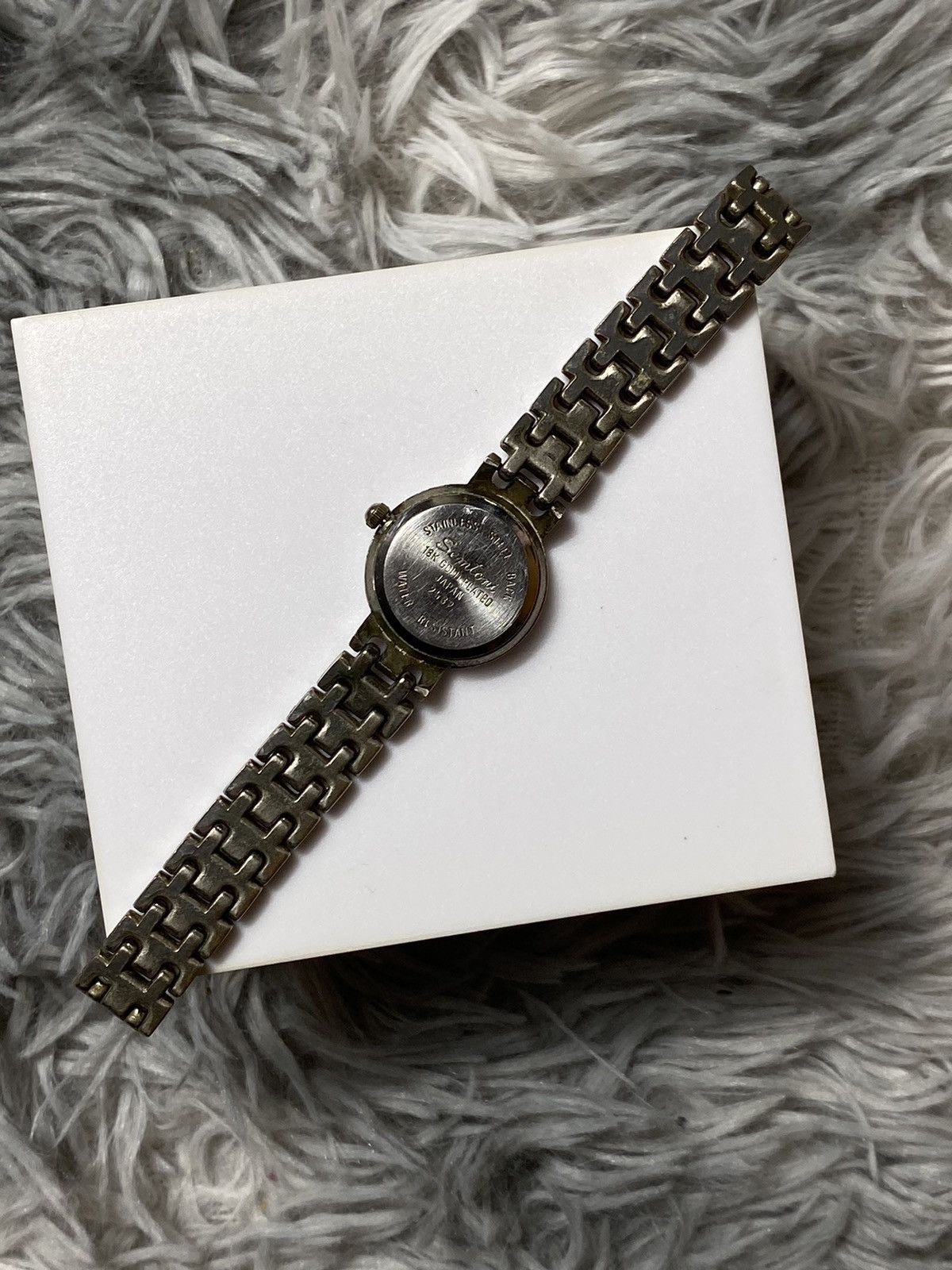 Vintage Vintage Semptoni Quartz Watch with Roman Dial Japanese Brand Size ONE SIZE - 11 Thumbnail