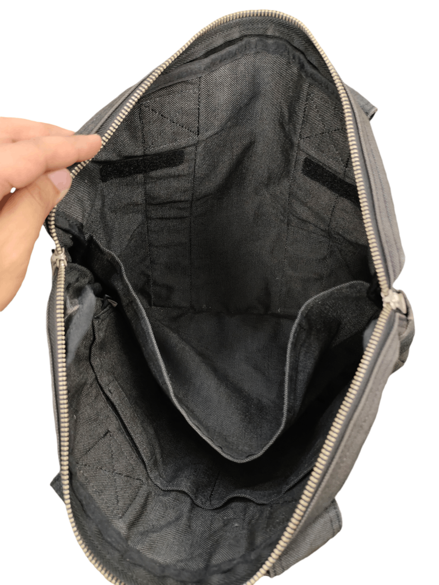 Porter Vintage Porter Japan Black Faded Canvas Briefcase Tote Bag Size ONE SIZE - 16 Thumbnail