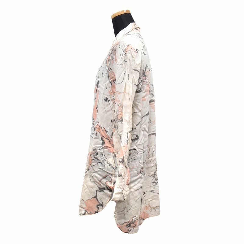 Yohji Yamamoto Yohji Yamamoto Marble Print Long Shirt Size US S / EU 44-46 / 1 - 5 Thumbnail