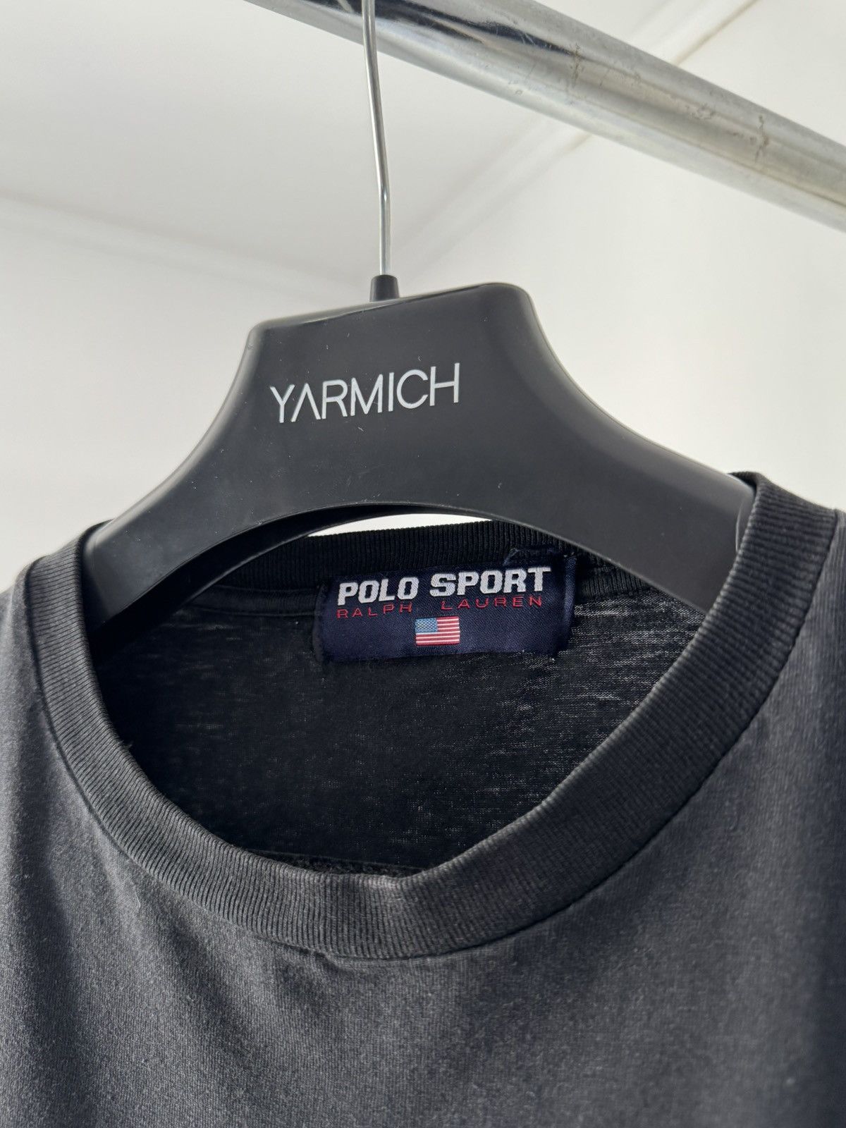 Ralph Lauren Polo Sport by Ralph Lauren American Flag Dark Blue Tee Size US L / EU 52-54 / 3 - 3 Thumbnail