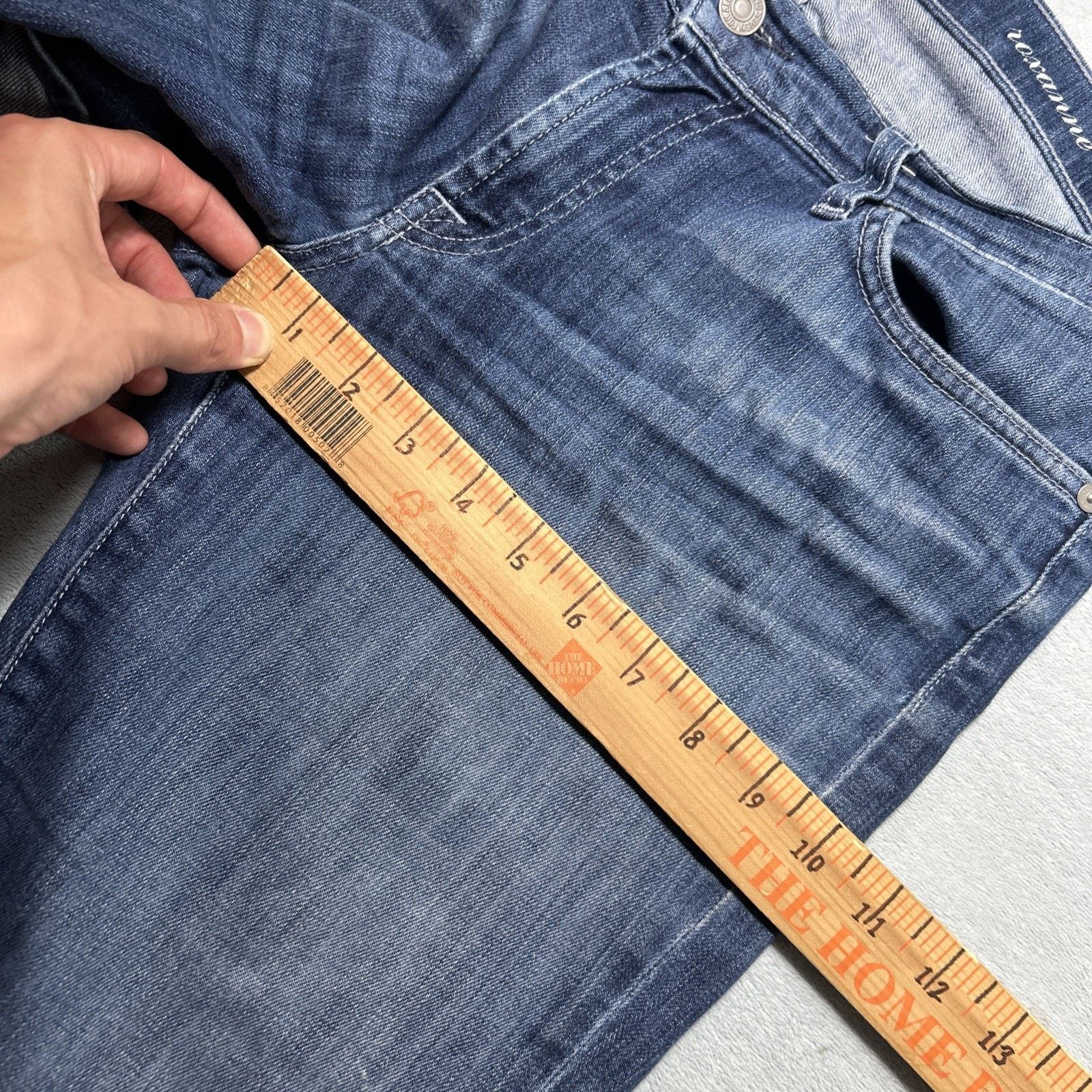 7 For All Mankind 7 For All Mankind Straight Jeans 35x33 Rhinestone Skinny Size 35" - 21 Thumbnail