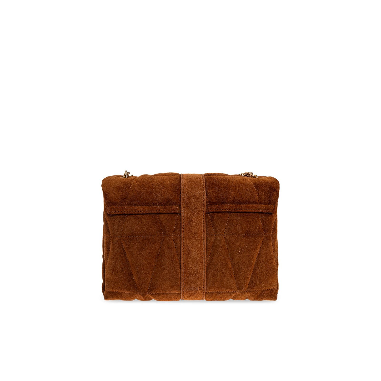 Versace VERSACE Brown Suede Shoulder Bag New & Authentic Size ONE SIZE - 2 Thumbnail